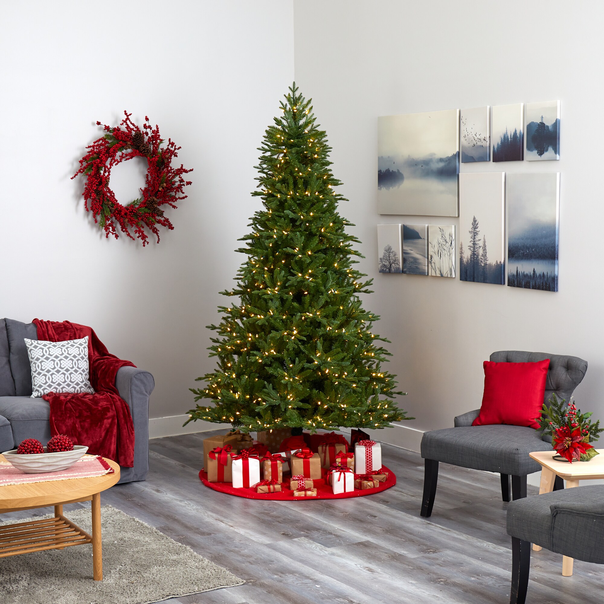 Nearly Natural T1479 Artificial-Christmas-Trees - View #8