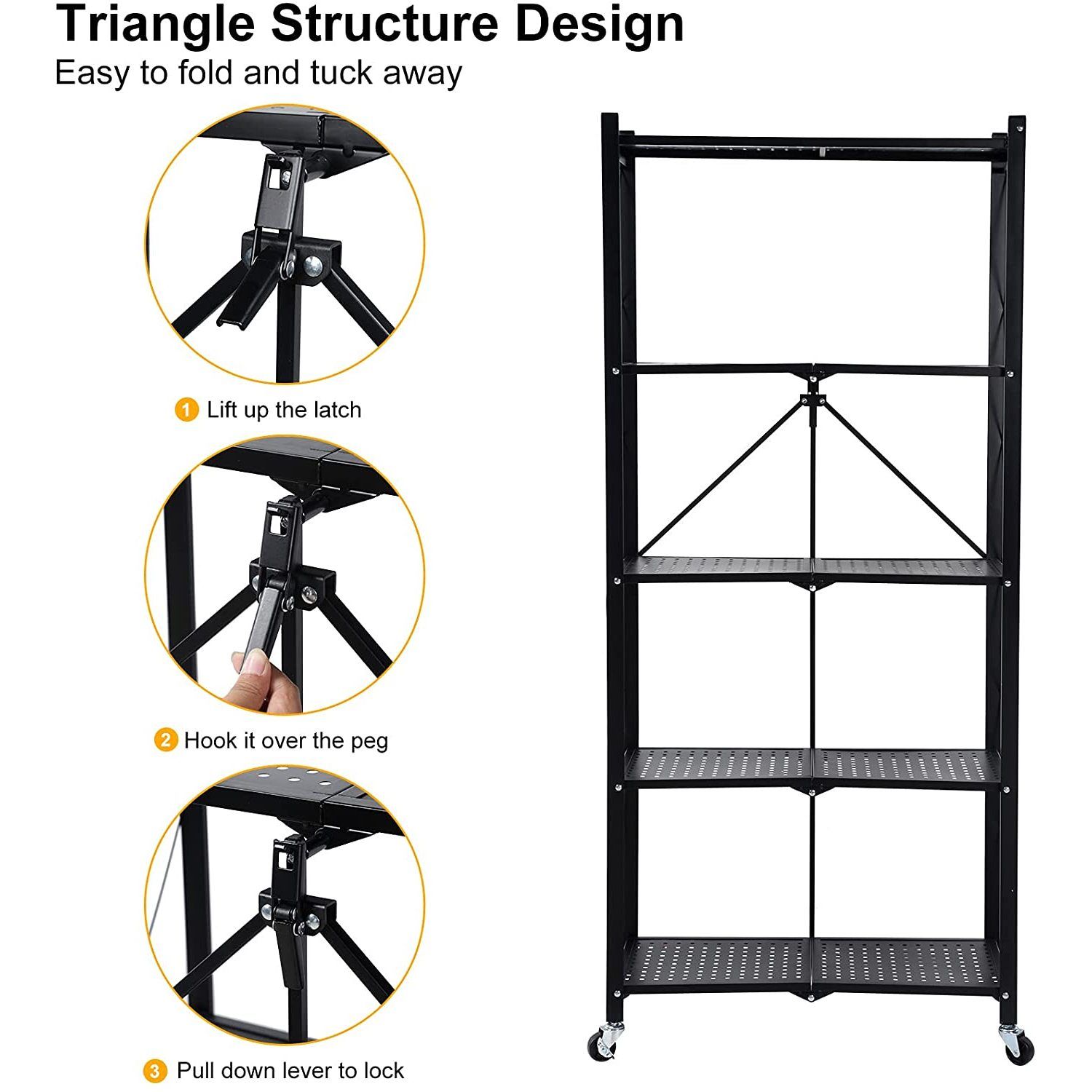 JASMODER HKSHLFFOLD28156405B Free-Standing-Shelving - View #3
