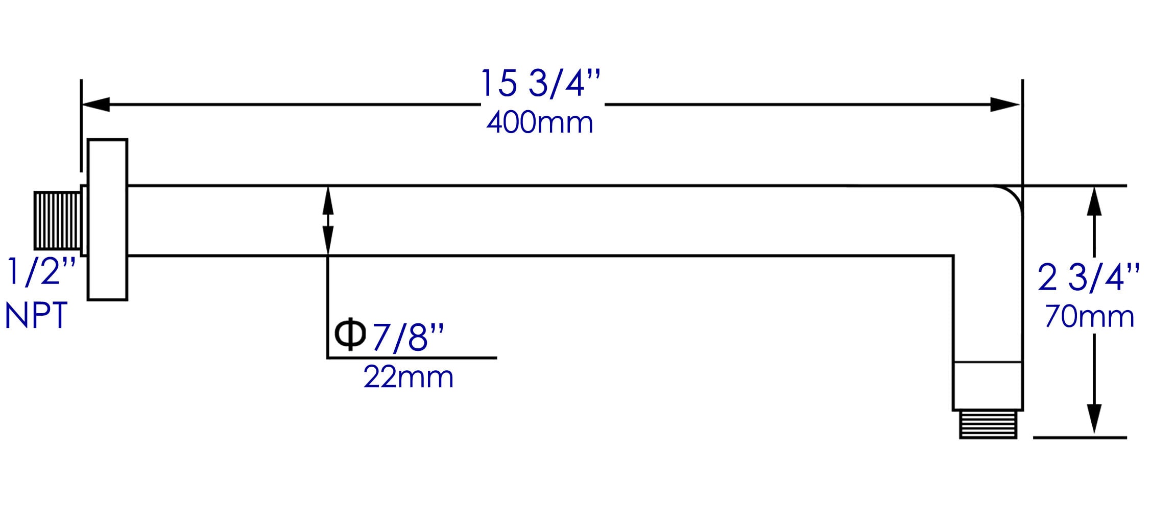 ALFI ABSA16R-PC Shower-Accessories - View #6
