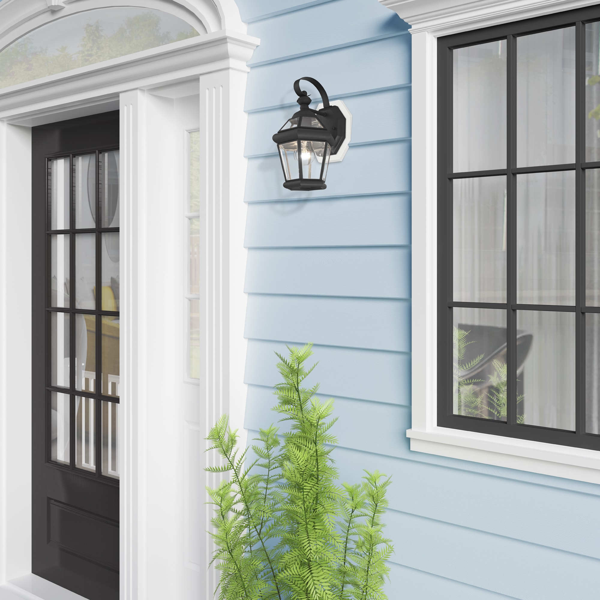 Livex Lighting 2061-04 Outdoor-Wall-Lighting - View #6