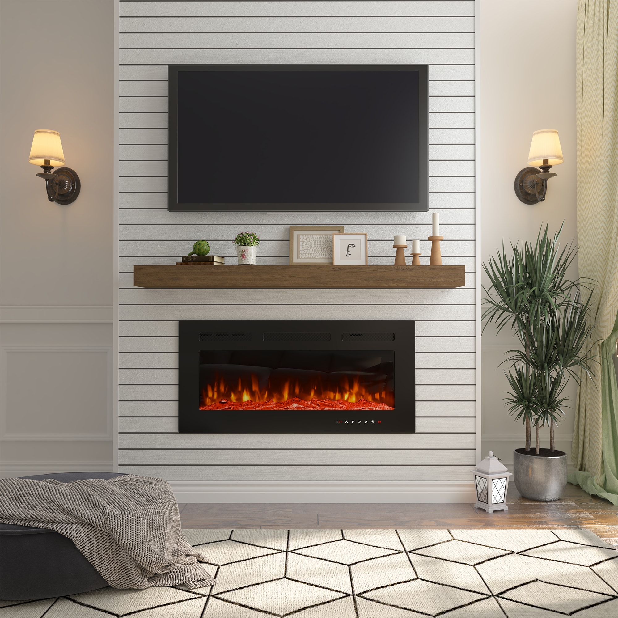 Clihome CL-IF1336TV1 Electric-Fireplaces - View #4