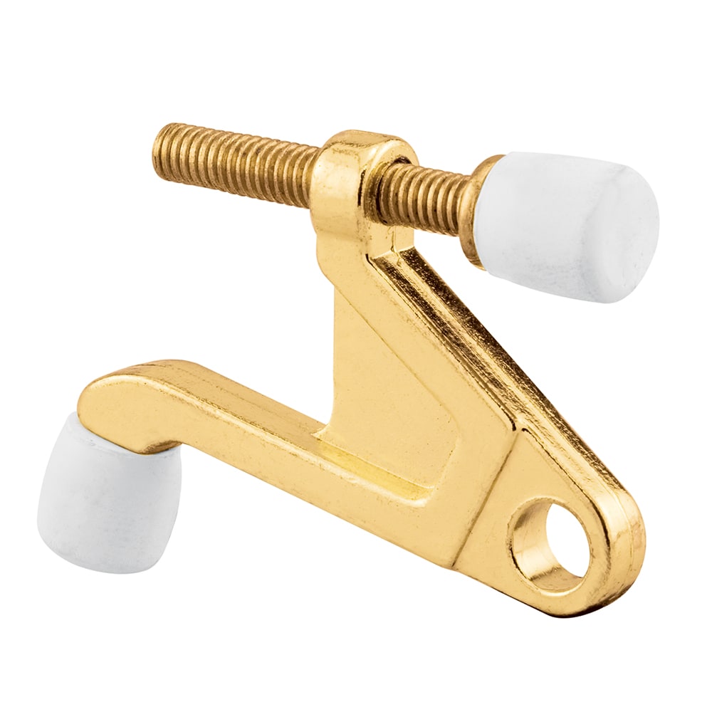 Prime-Line MP9026 2-in Polished brass Hinge pin Door Stop 10 -Pack