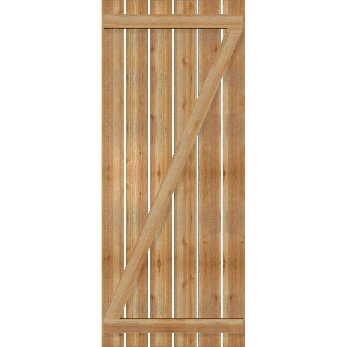 Ekena Millwork RBS06Z35X084RWR Exterior-Shutters - View #5