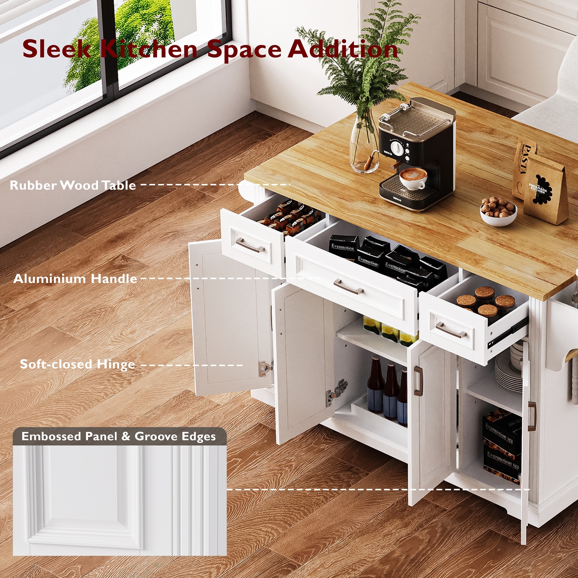 Mondawe MO-KS5395W Kitchen-Furniture - View #4