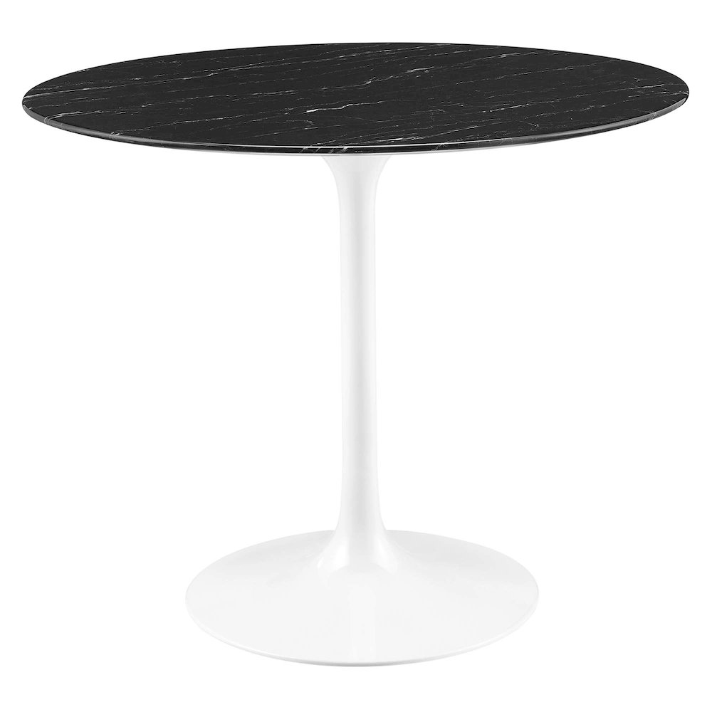 Modway BG3138457 Lippa 36 Round Faux Marble Dining Table