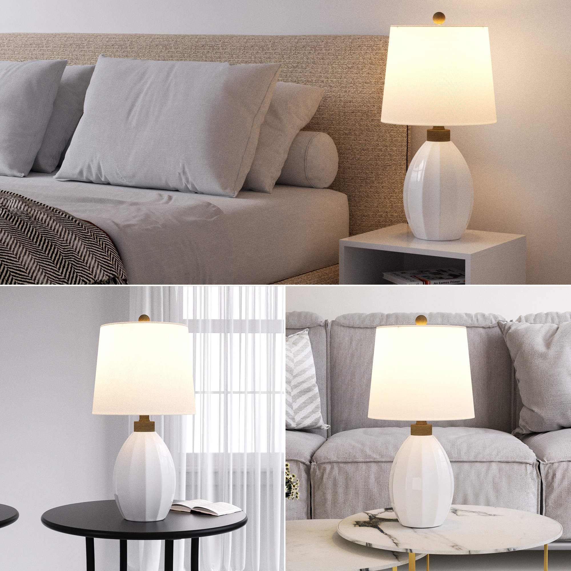Maxax T228-WH-S Table-Lamps - View #8