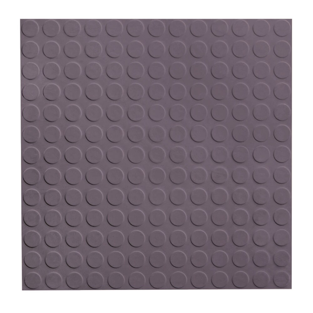 Flexco RLT8D1P003 18-in W x 18-in L x 0.125-in T Rubber Gym Floor Tile (2.25-sq ft)