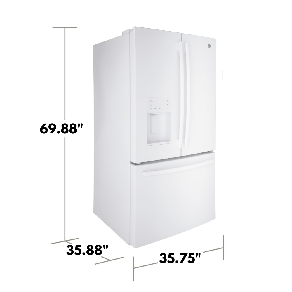 GE GFE26JGMWW French-Door-Refrigerators - View #14