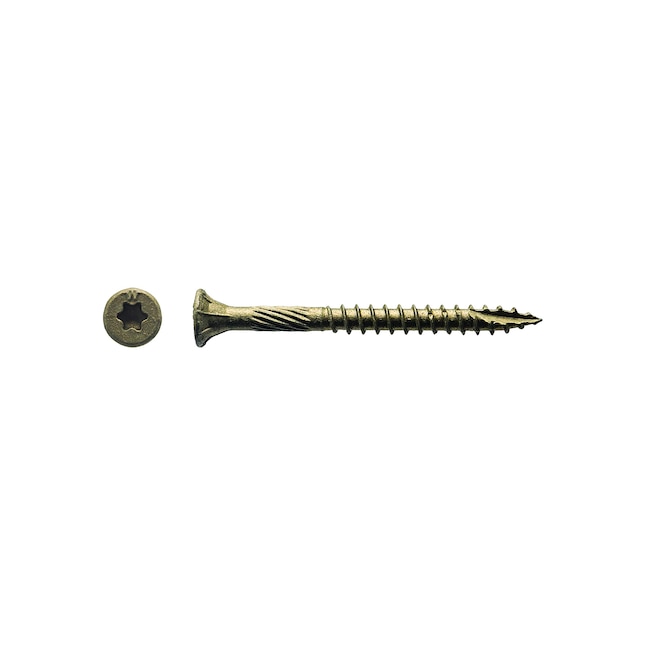Big Timber 5BTX92 Timber Bronze Star Drive Flat Head Wood Screws