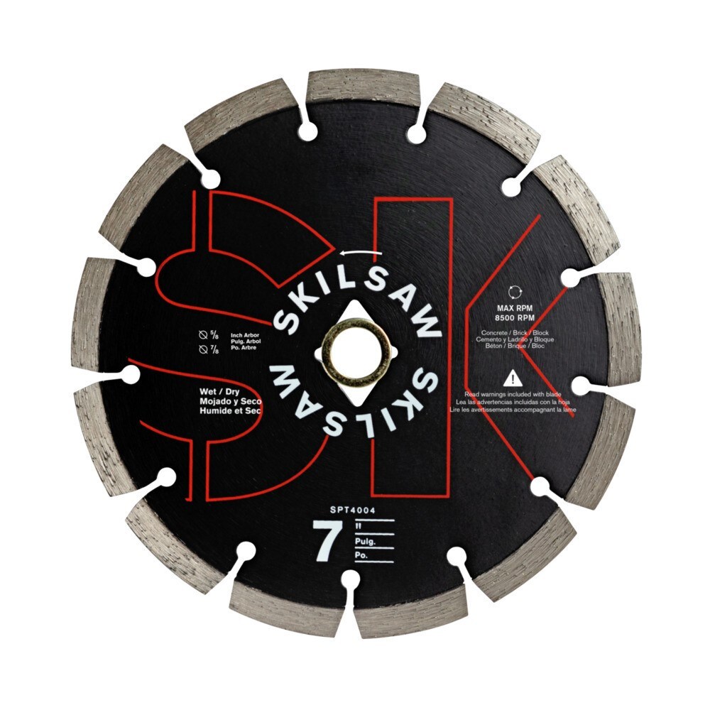 SKIL SPT4004 7-in 13-Tooth Diamond Circular Saw Blade