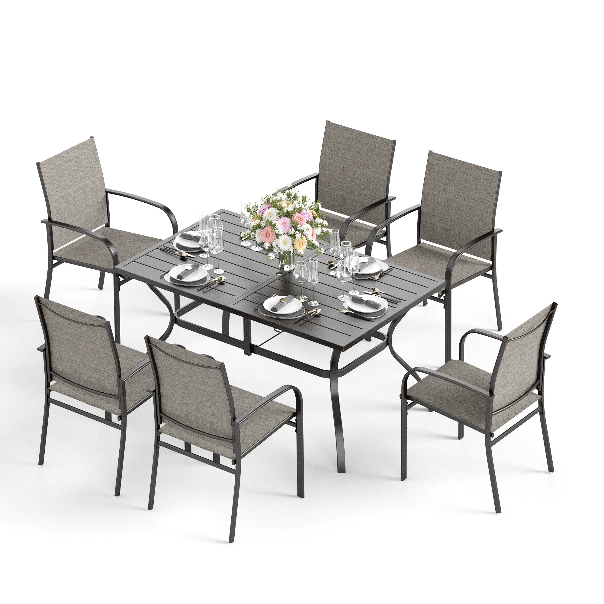 Sunshine Valley TC7-154Z-4 Patio-Dining-Sets - View #2