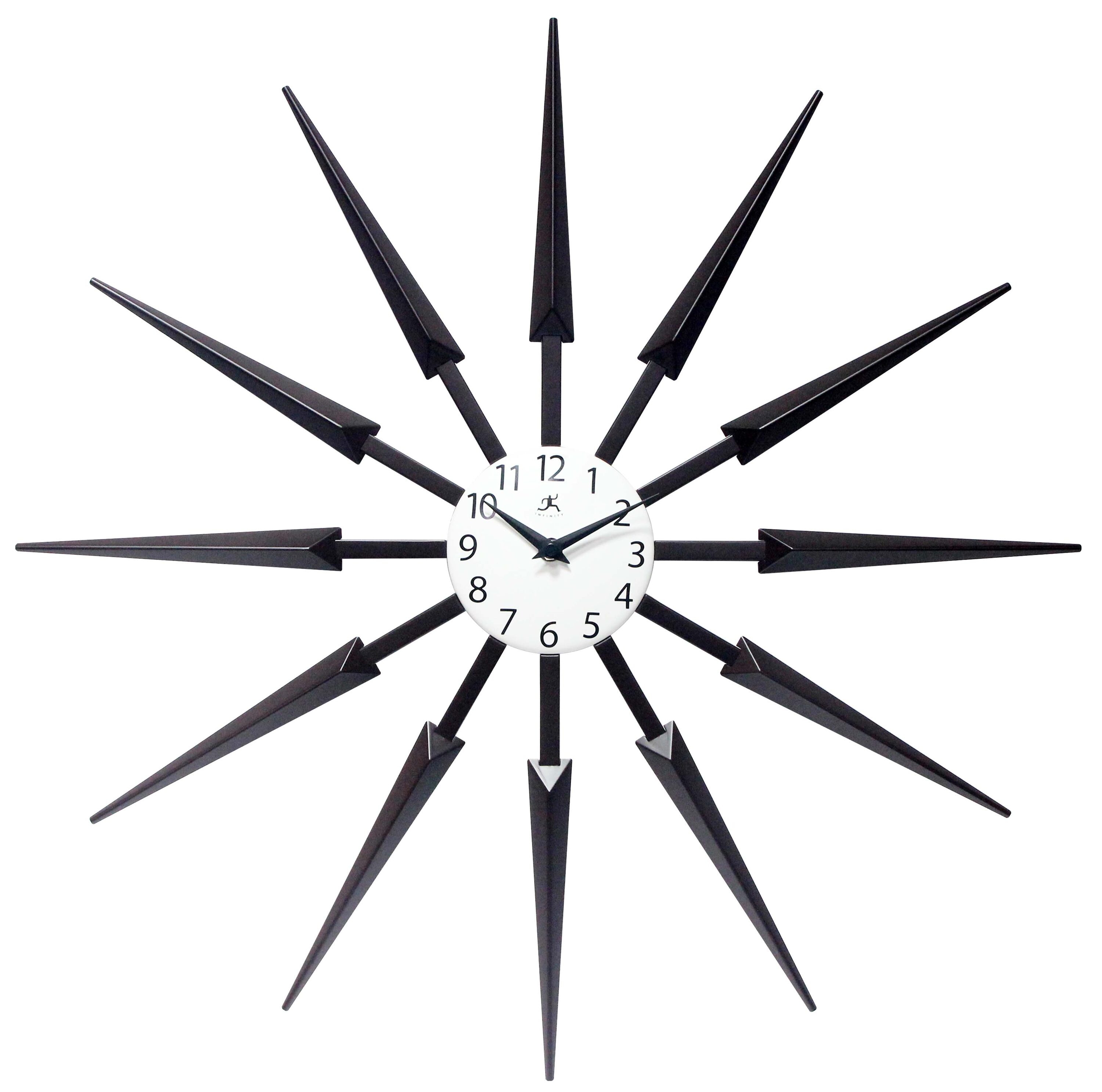 Infinity Instruments 15555AW Analog Sunburst Wall Transitional