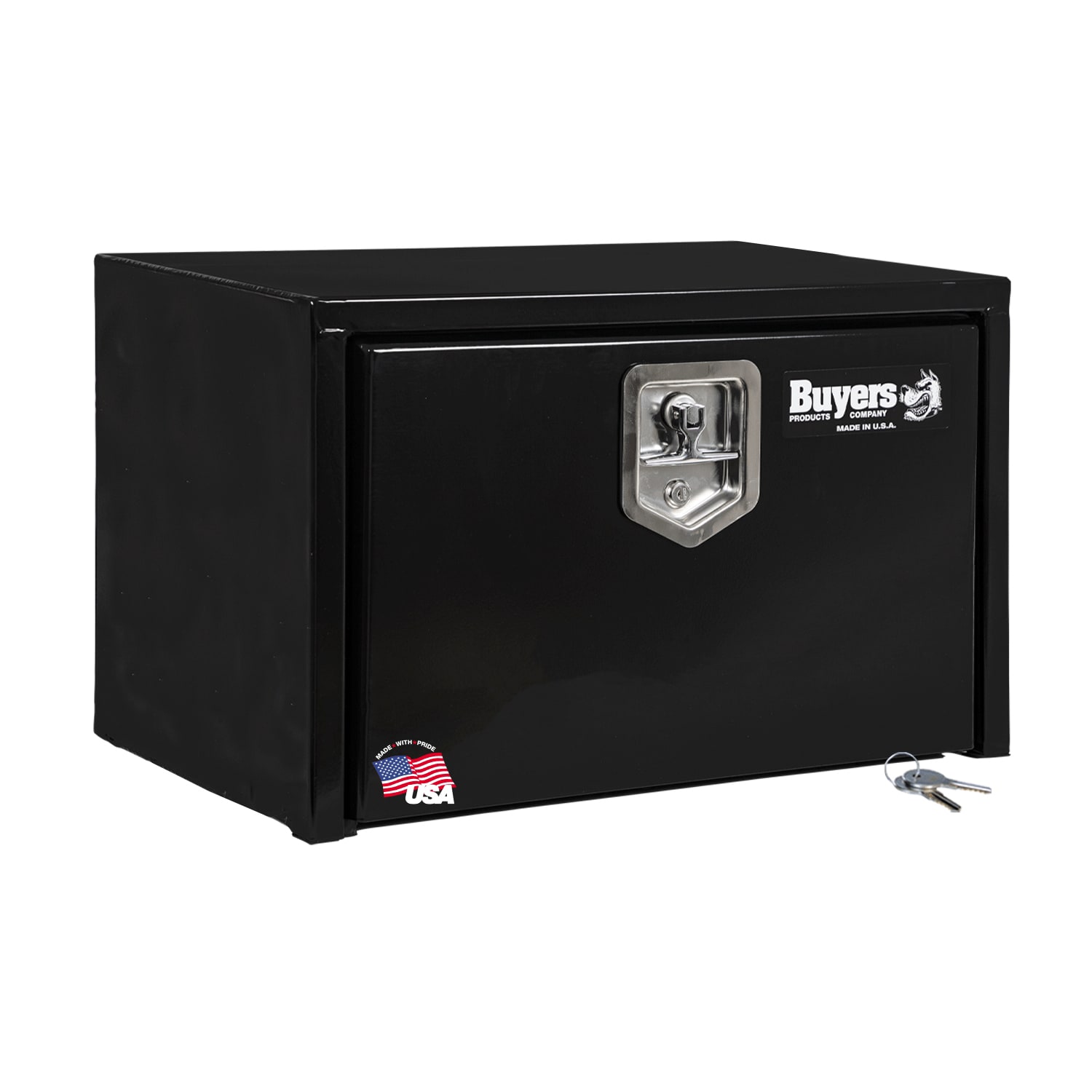 Buyers Products 1703322 24-in x 13-in x 15-in Black Steel Steel Underbody Truck Tool Box