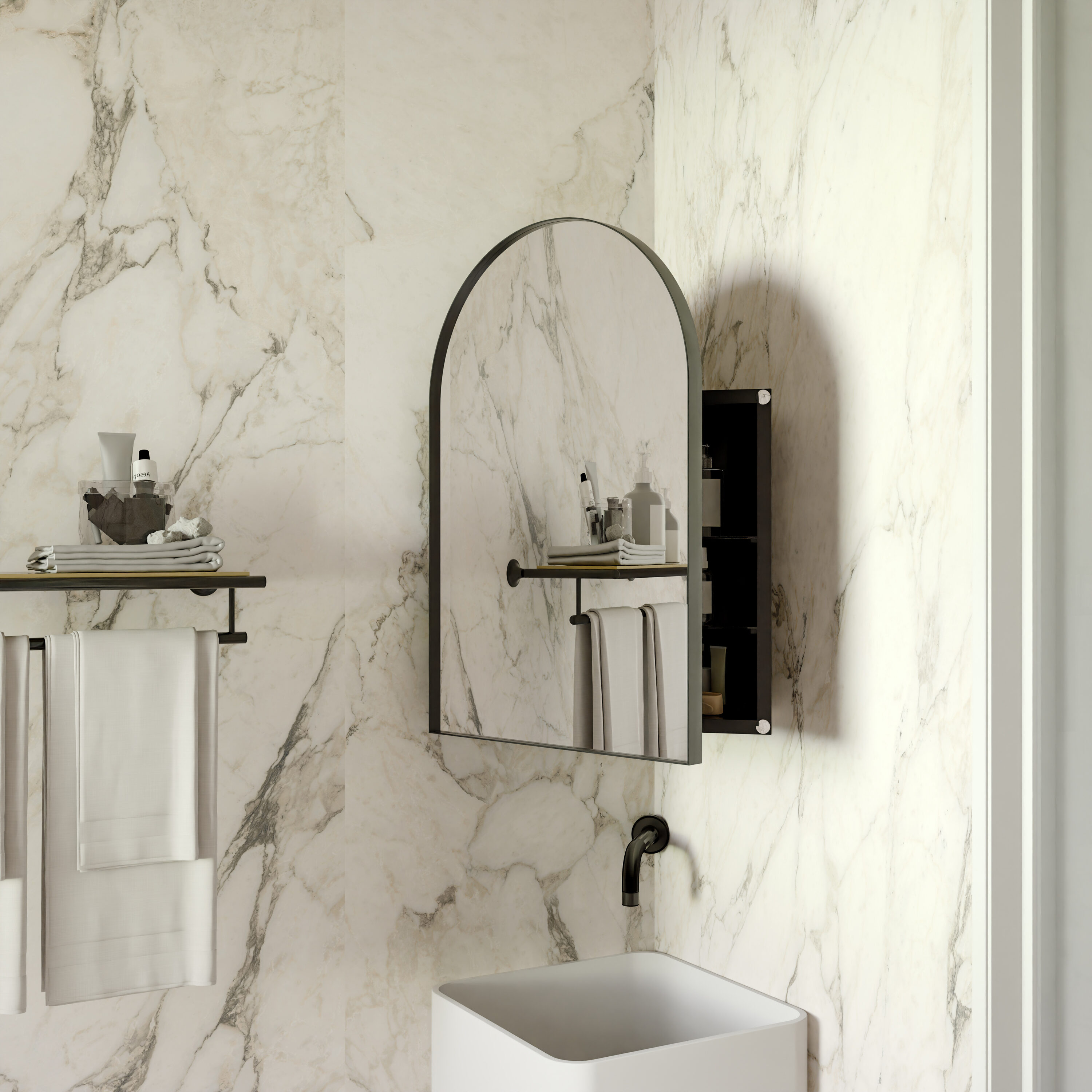 Huluwat P1-5P312260 Bathroom-Medicine-Cabinets - View #3