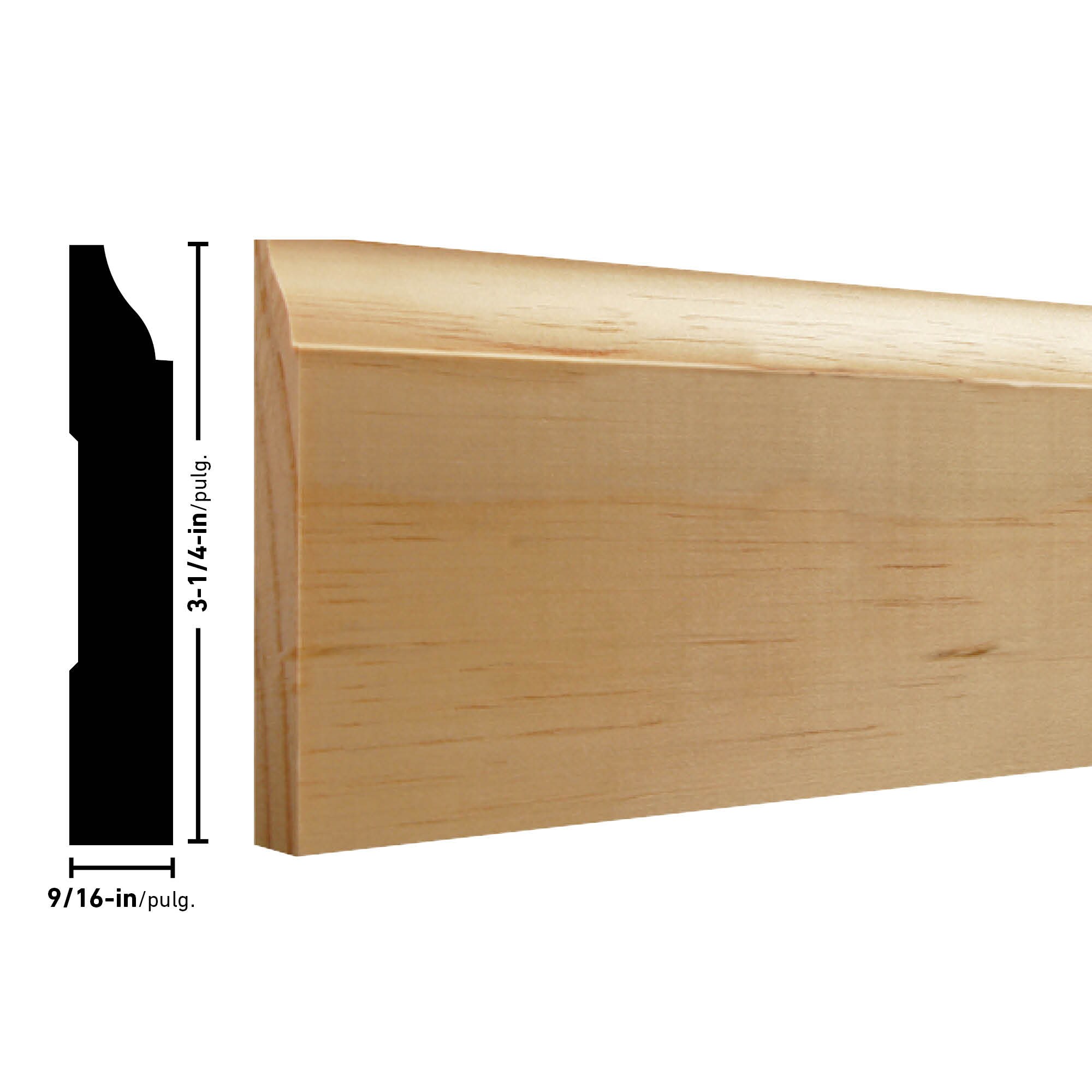 RELIABILT L0062310 Baseboard-Moulding - View #2