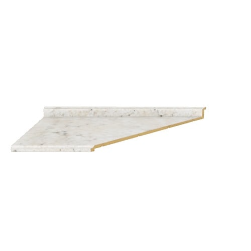 VT Dimensions Formica 10-ft Ouro Romano- Etchings Straight Laminate Kitchen Countertop