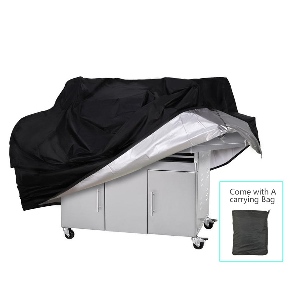Shatex G2102895L1P Grill Cover 48-Inches W x 58-Inches H Black Fits most Cover