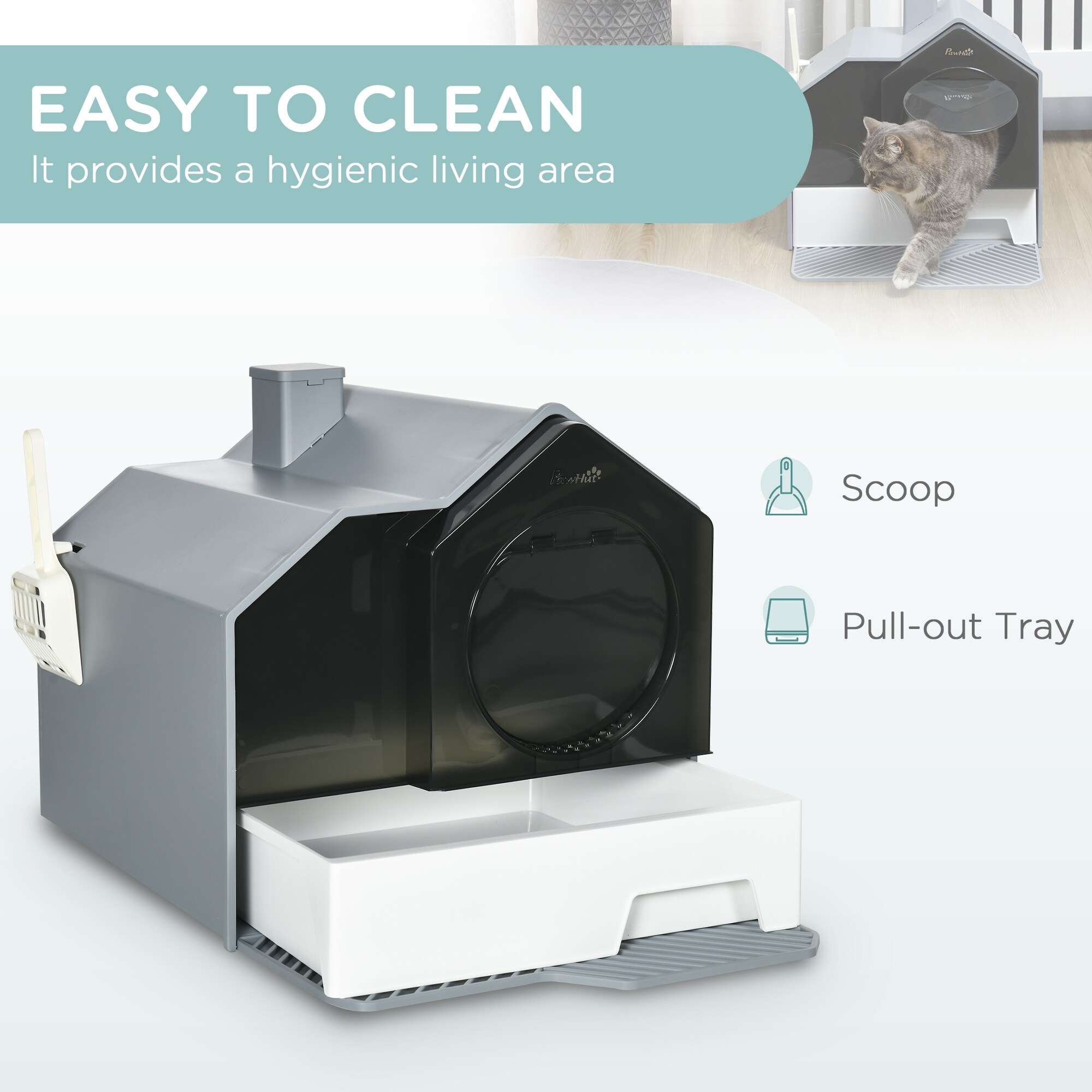 LUXEYARD DS-L-AS208 Cat-Litter-Box - View #9