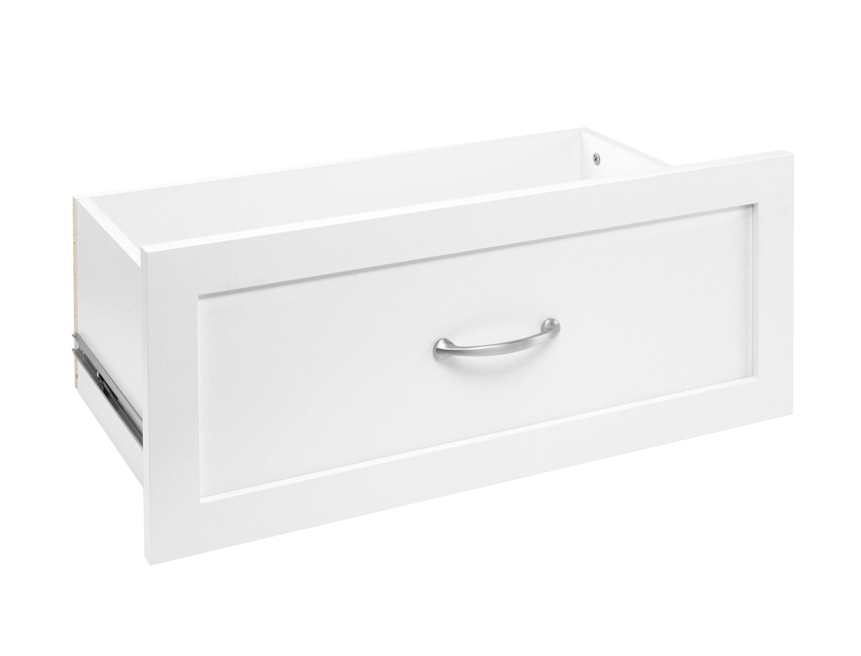 ClosetMaid BrightWood 25-in x 10-in x 13-in White Drawer Unit