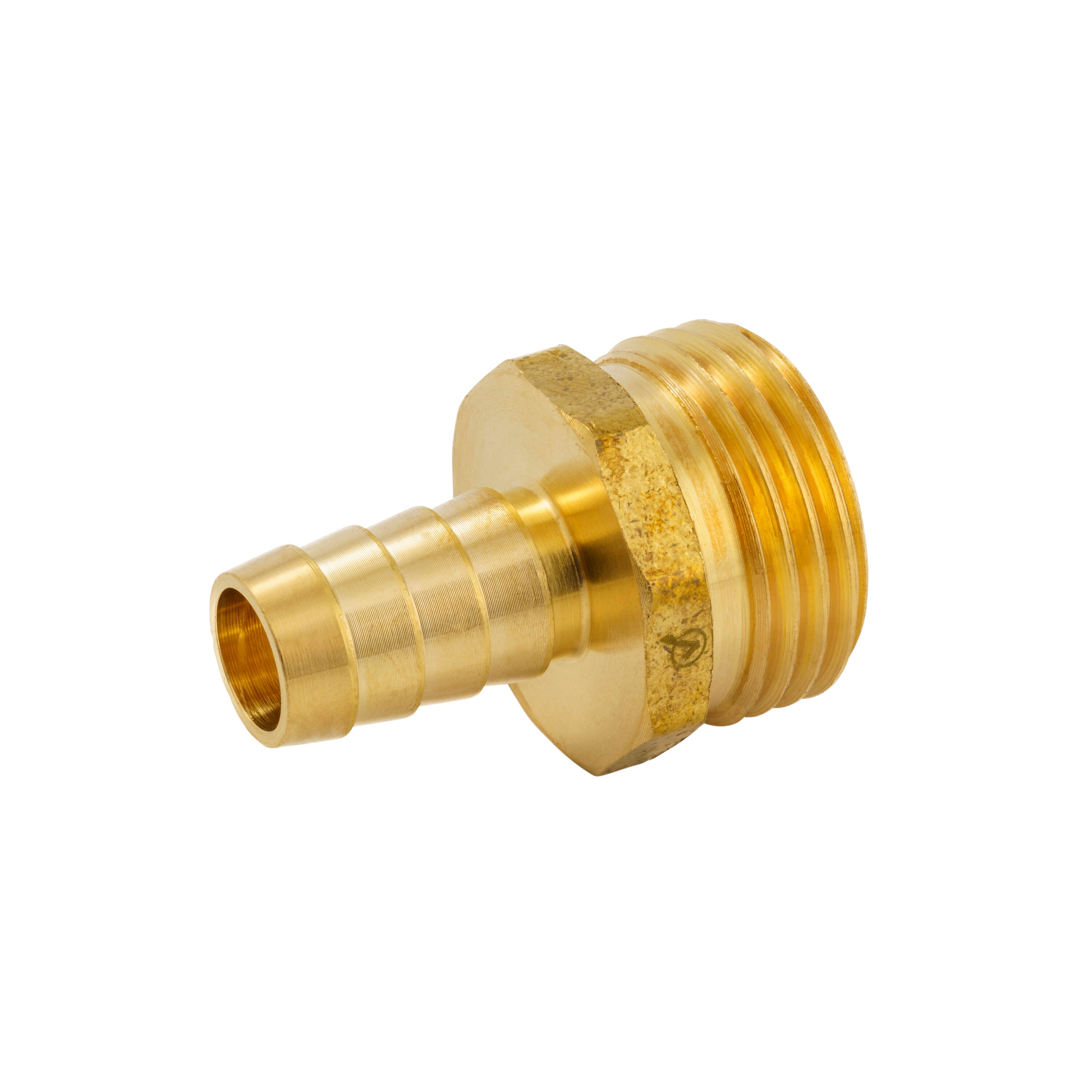 Quickun Brass Hose Barb Reducer 1 to 5/8 Barbed Reducer Fitting Reducing  Splicer Mender Union Adapter for Air Water Fuel