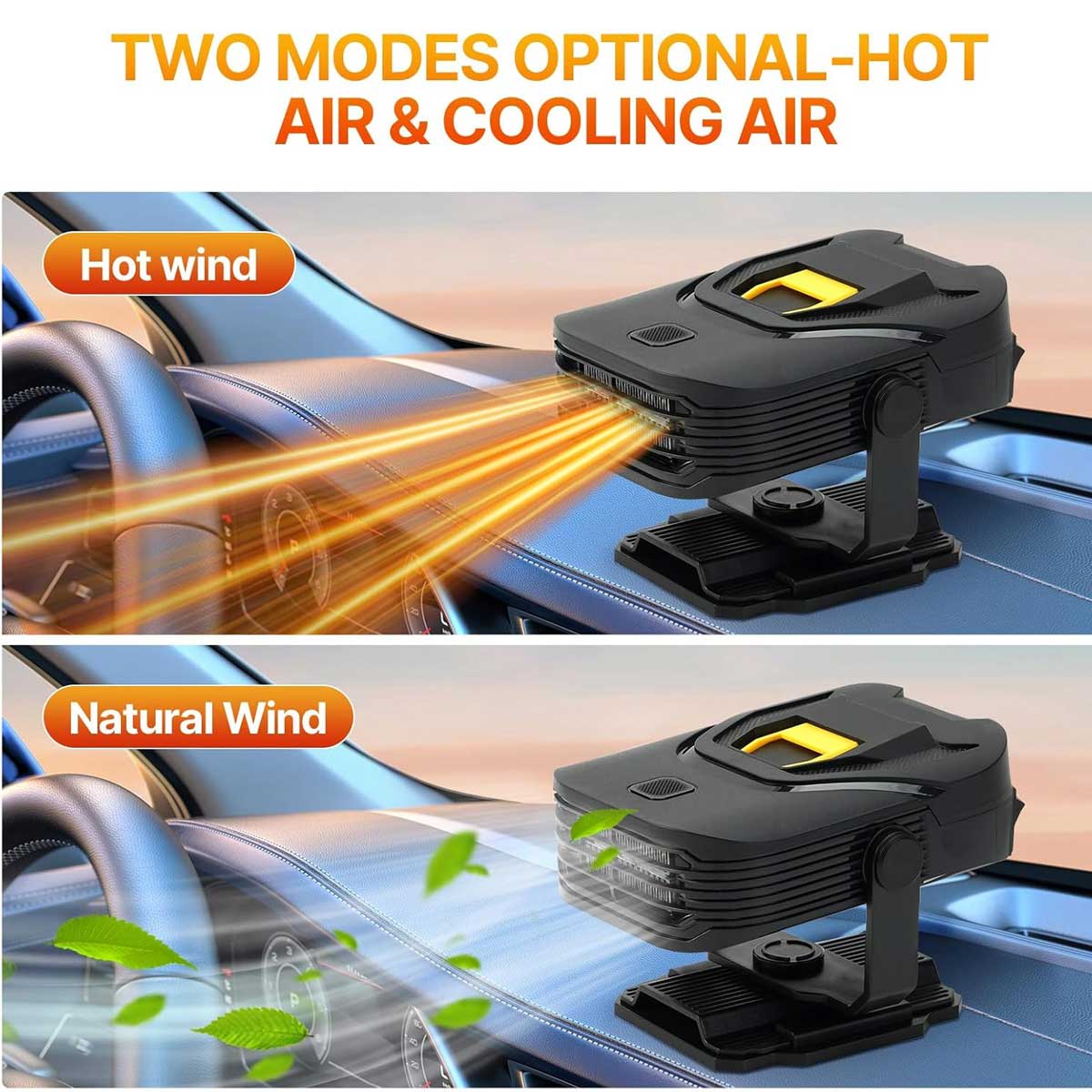 Aoibox LABAH110709 Portable-Electric-Heat - View #4