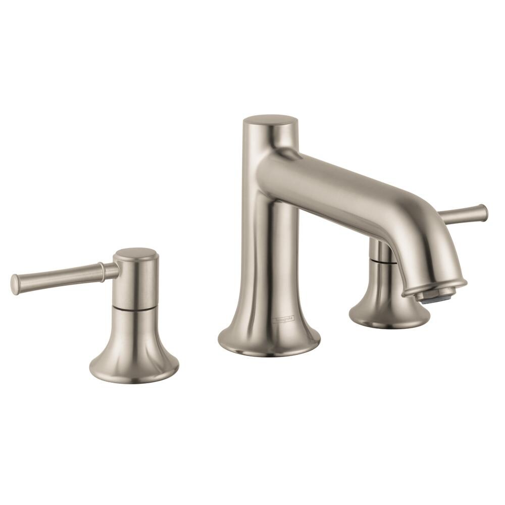 Hansgrohe Talis C Brushed Nickel 2-handle Residential Deck-mount Roman ...