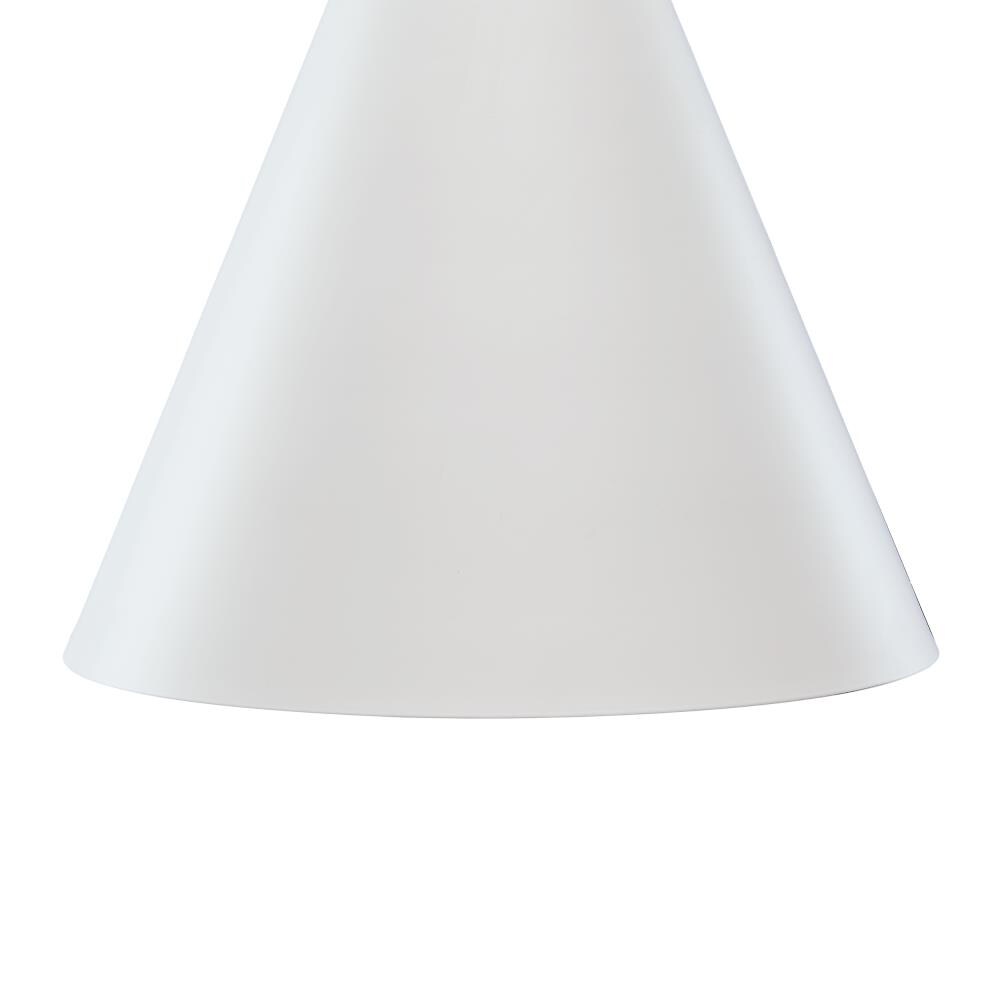 Boston Loft Furnishings Atwel White Modern/Contemporary Cone LED Plug ...