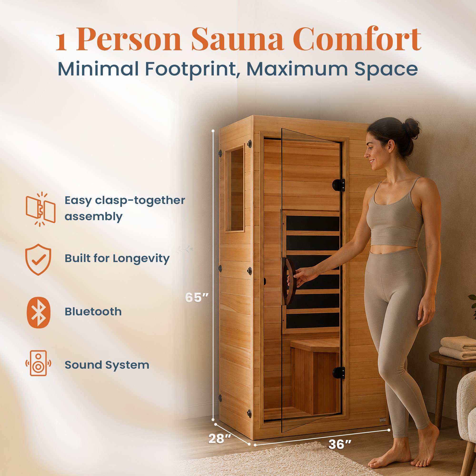 Dynamic Saunas DYN-1101-01 ELITE Indoor-Saunas - View #4