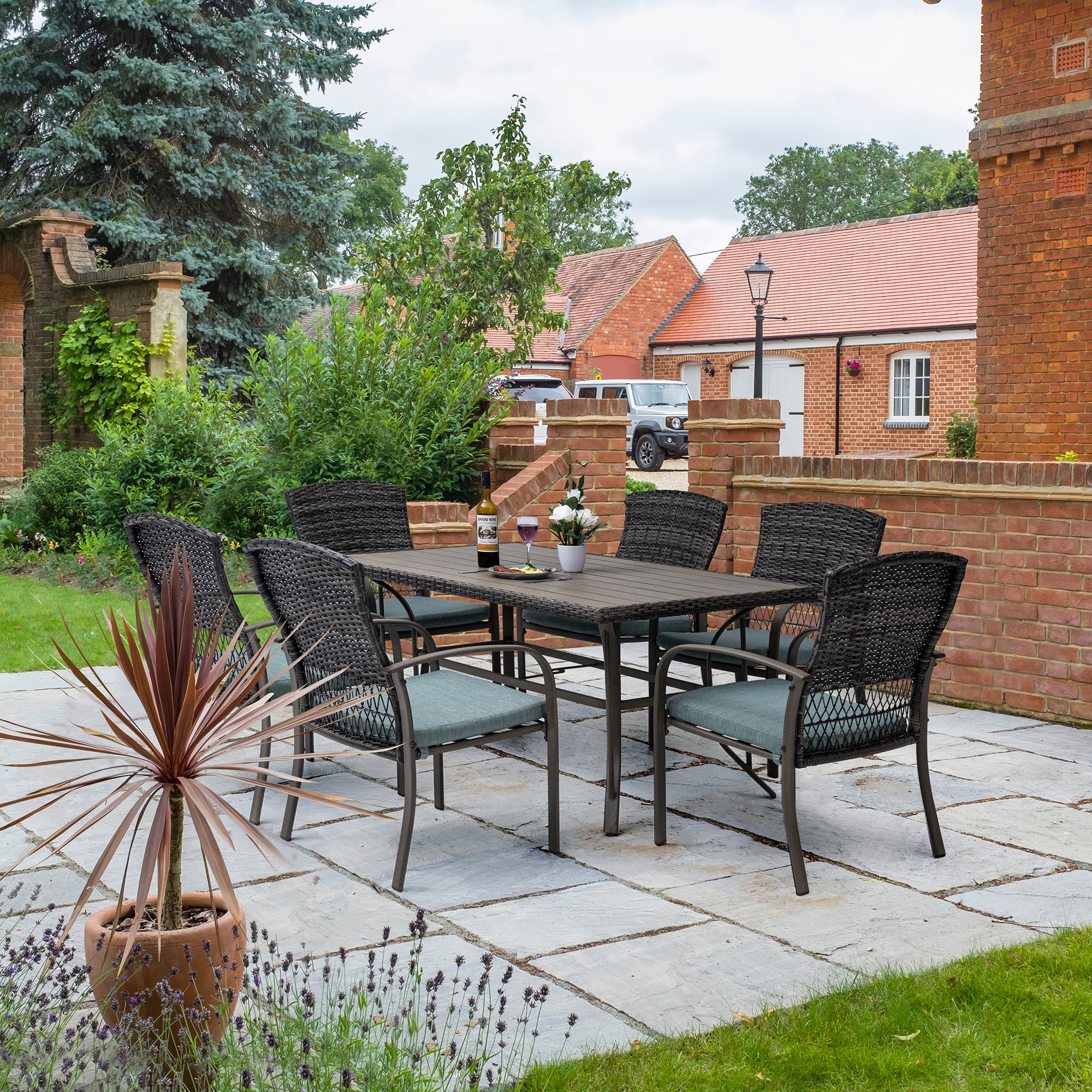 PamaPic TB-CZ-7JT-L-WL1 Patio-Dining-Sets - View #9