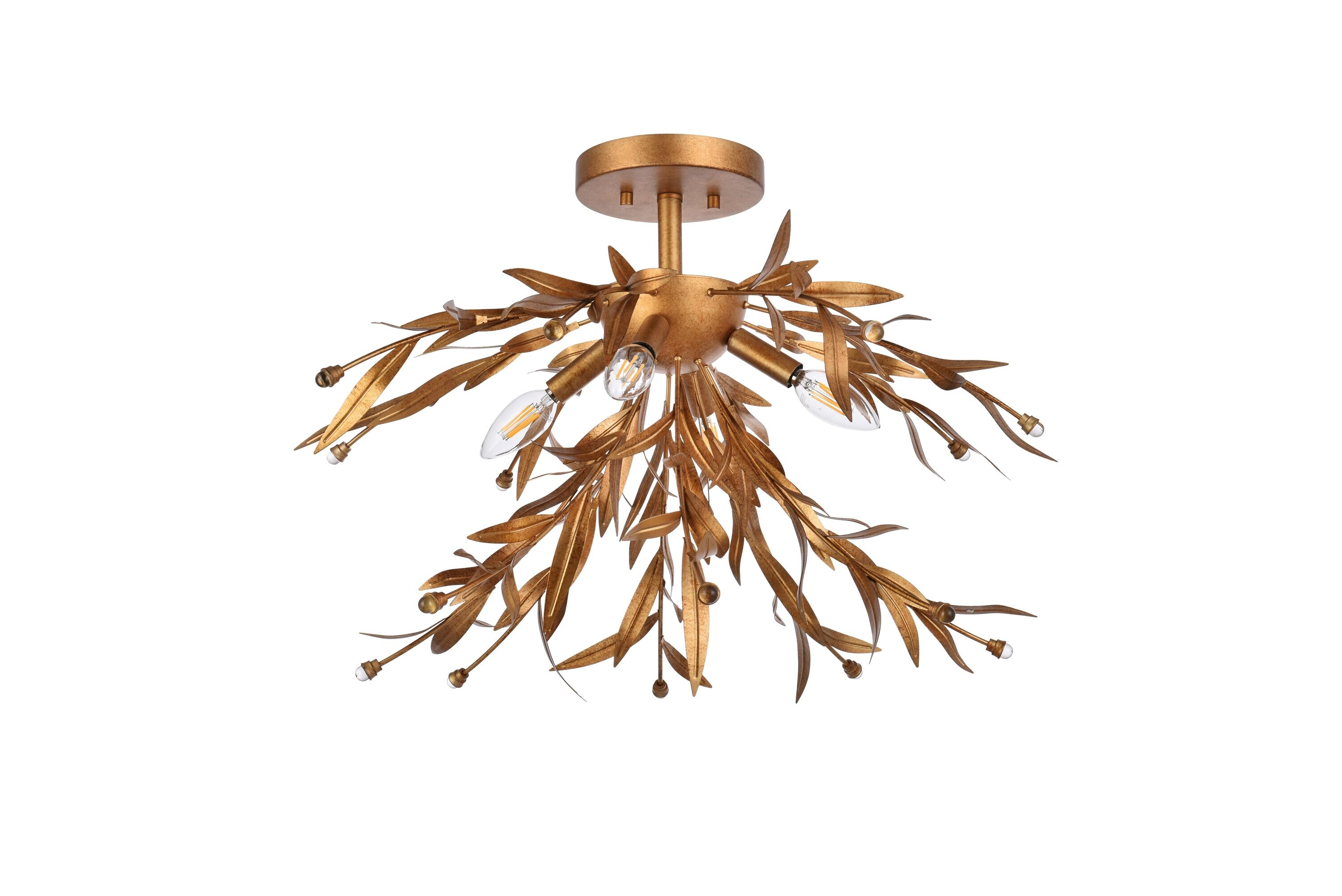 Elegant Decor HFDL2430F23GL flushmounts - View #7