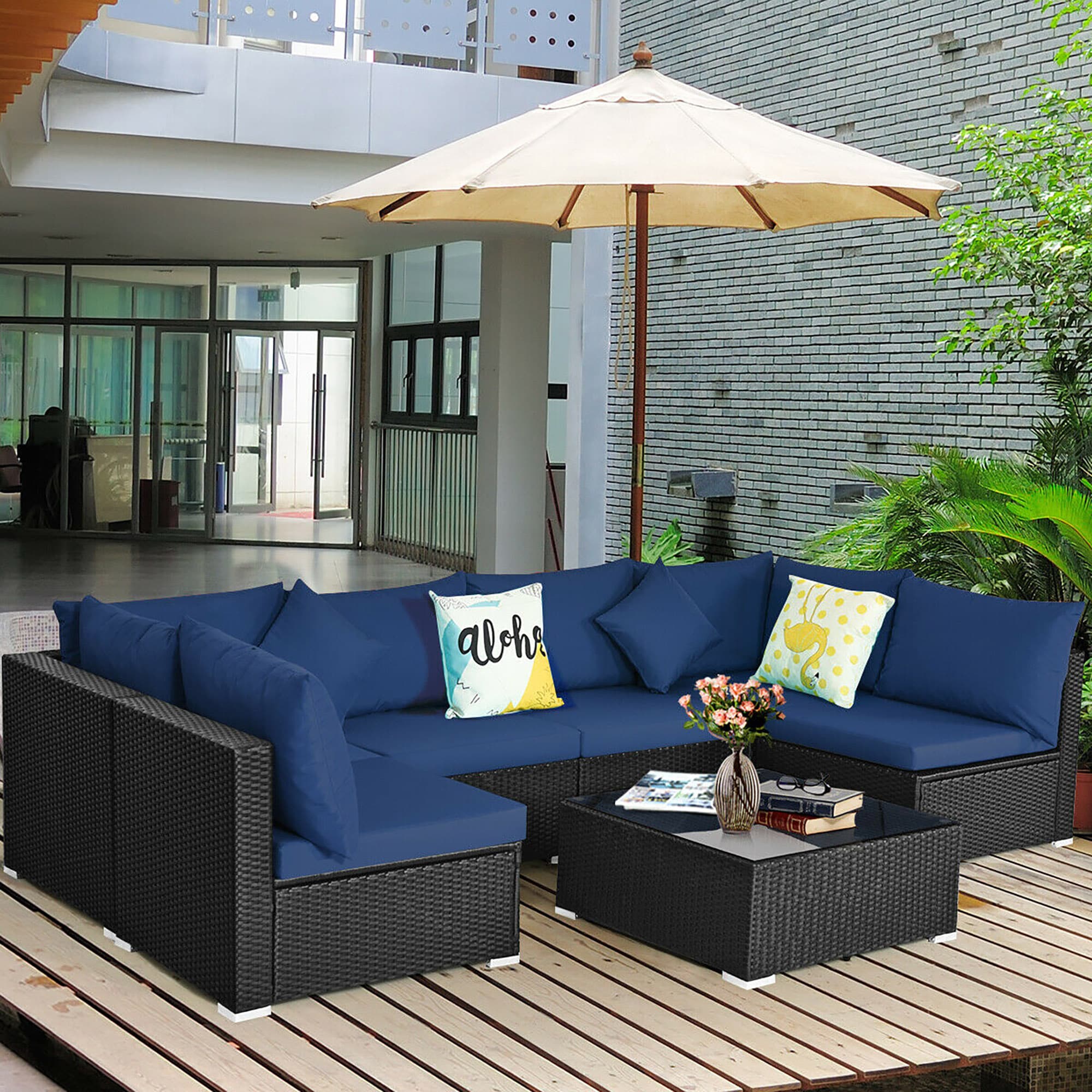 CASAINC HX-KX-004BN Patio-Conversation-Sets - View #2