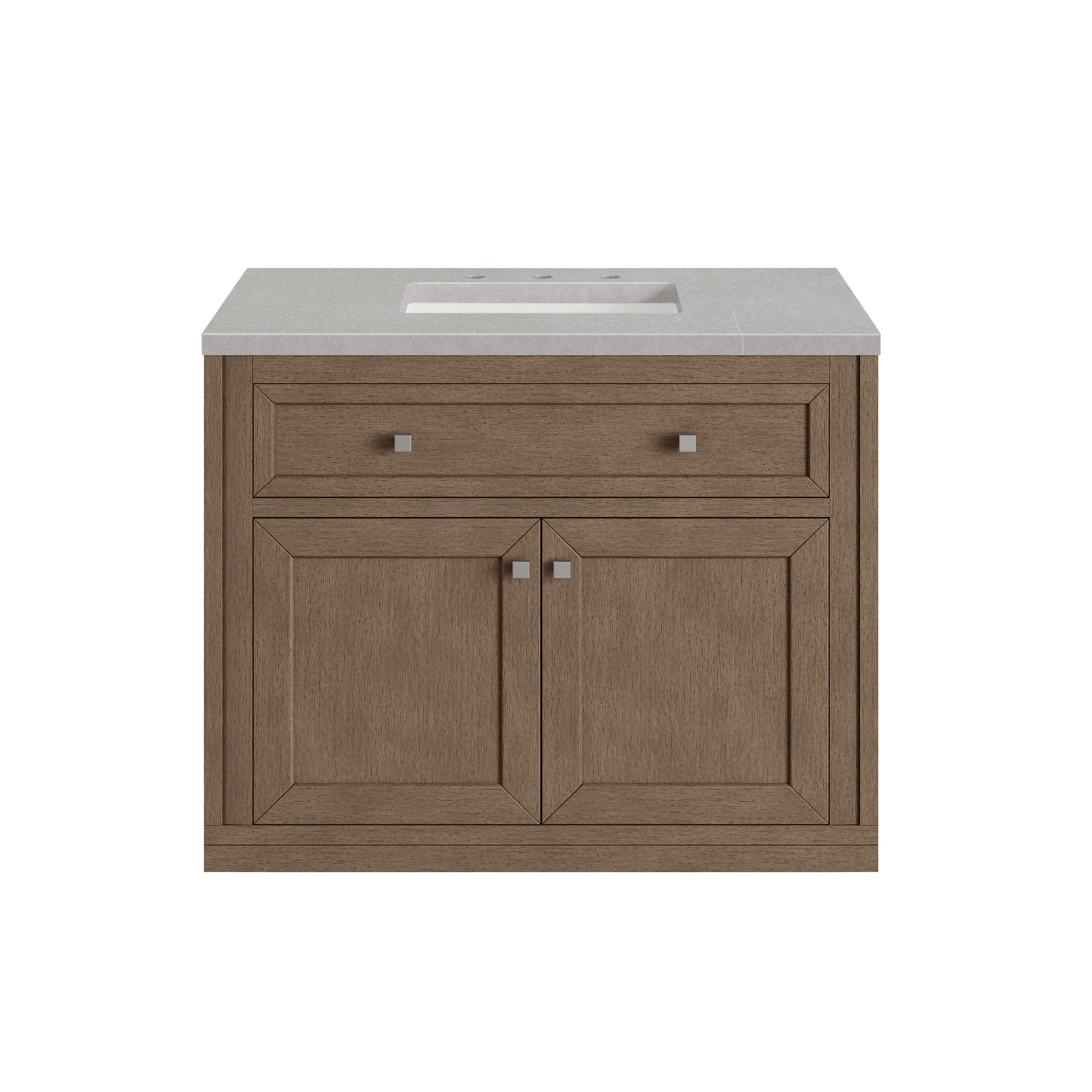James Martin Vanities 305-V36-WWW-3ESR Bath-Vanity-Combo - View #4