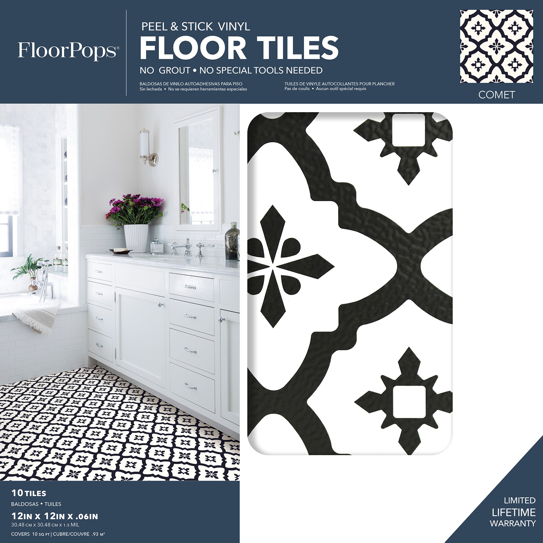 FloorPops TFP2480 Vinyl-Tiles - View #10