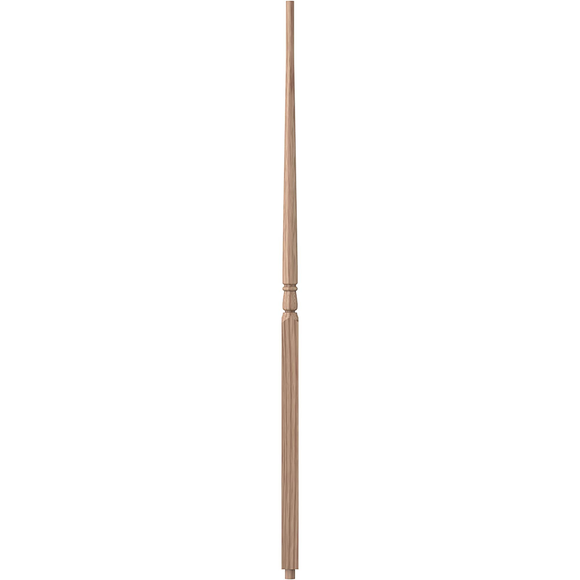 L.J. Smith Stair Systems S-5015-HK 42 42-in x 1.25-in Unfinished Hickory Pin Top Stair Baluster