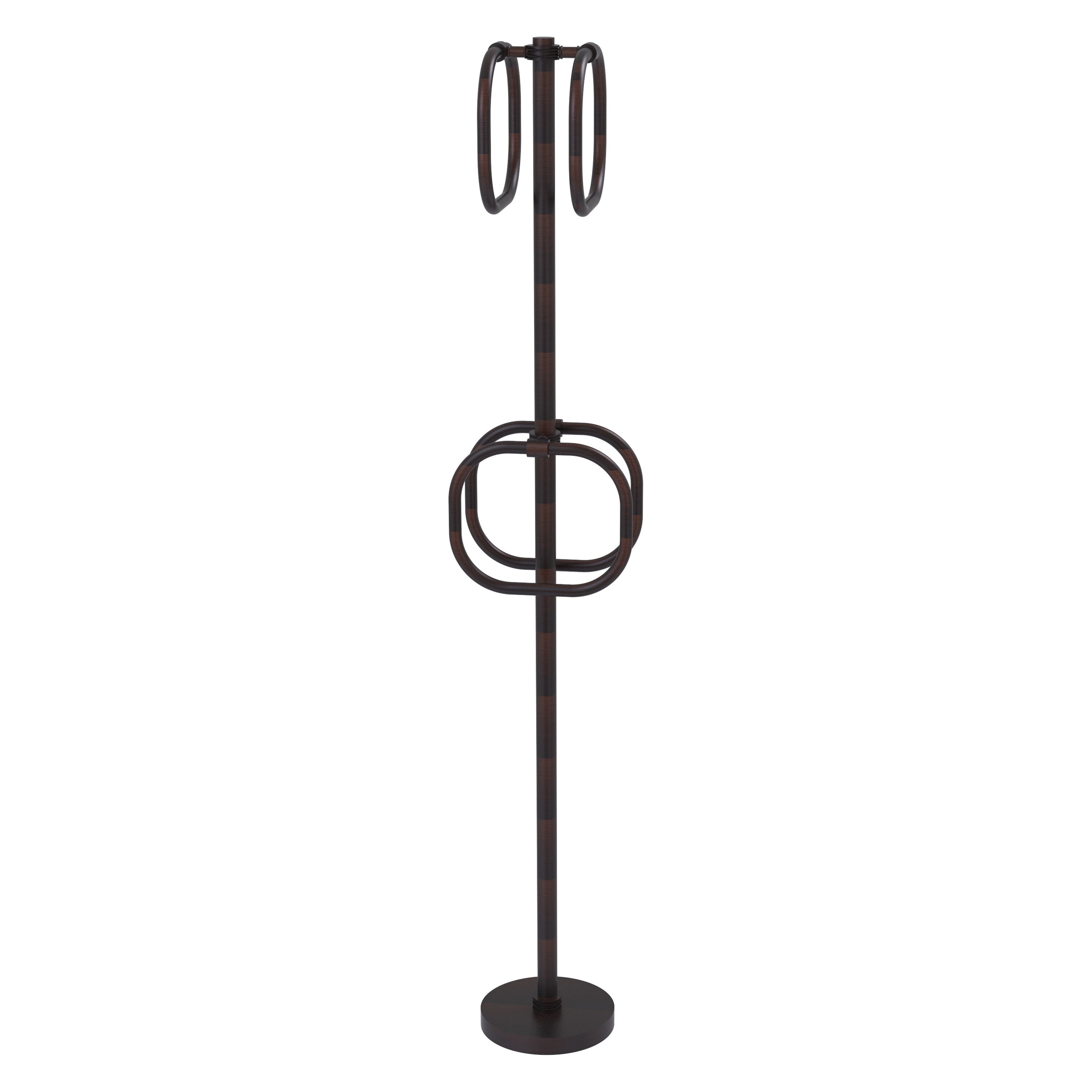 Allied Brass TS-40D-VB Venetian Bronze Freestanding floor Single Towel Ring