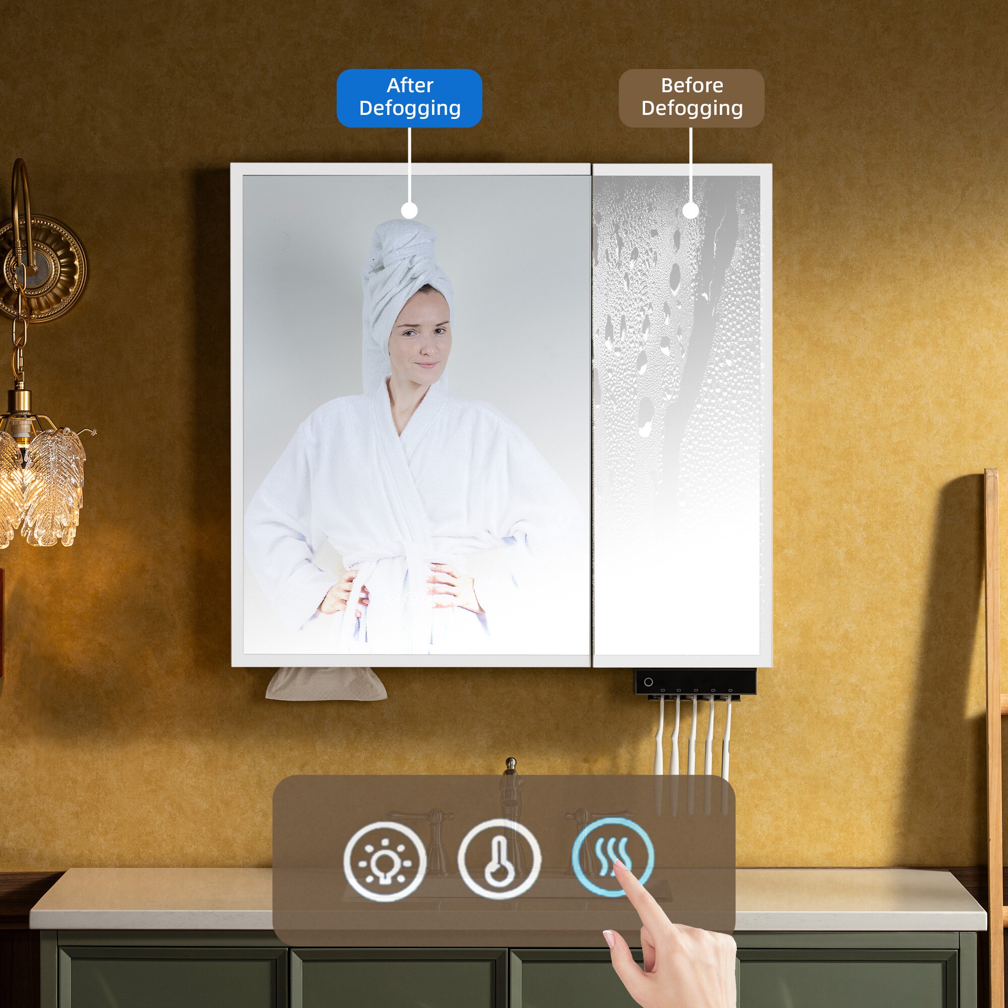 Woodbridge LMC016 Bathroom-Medicine-Cabinets - View #11