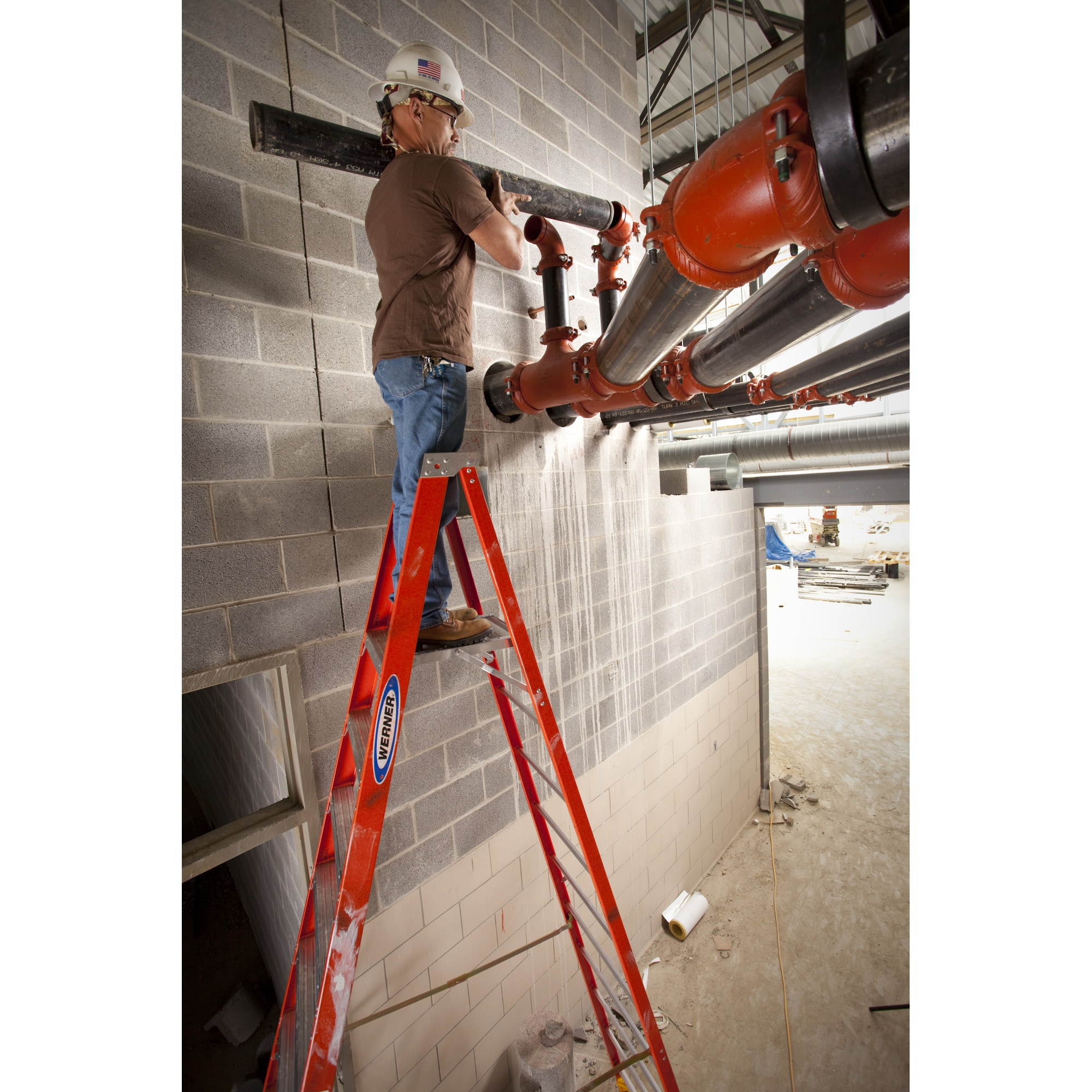 Werner P6200 12-ft Fiberglass Type 1A-300-lb Load Capacity Platform Step Ladder P6210 Werner P6200 12-ft Fiberglass Type 1A-300-lb Load Capacity Platform Step Ladder P6210 Sansujyuku sansujyuku.com
