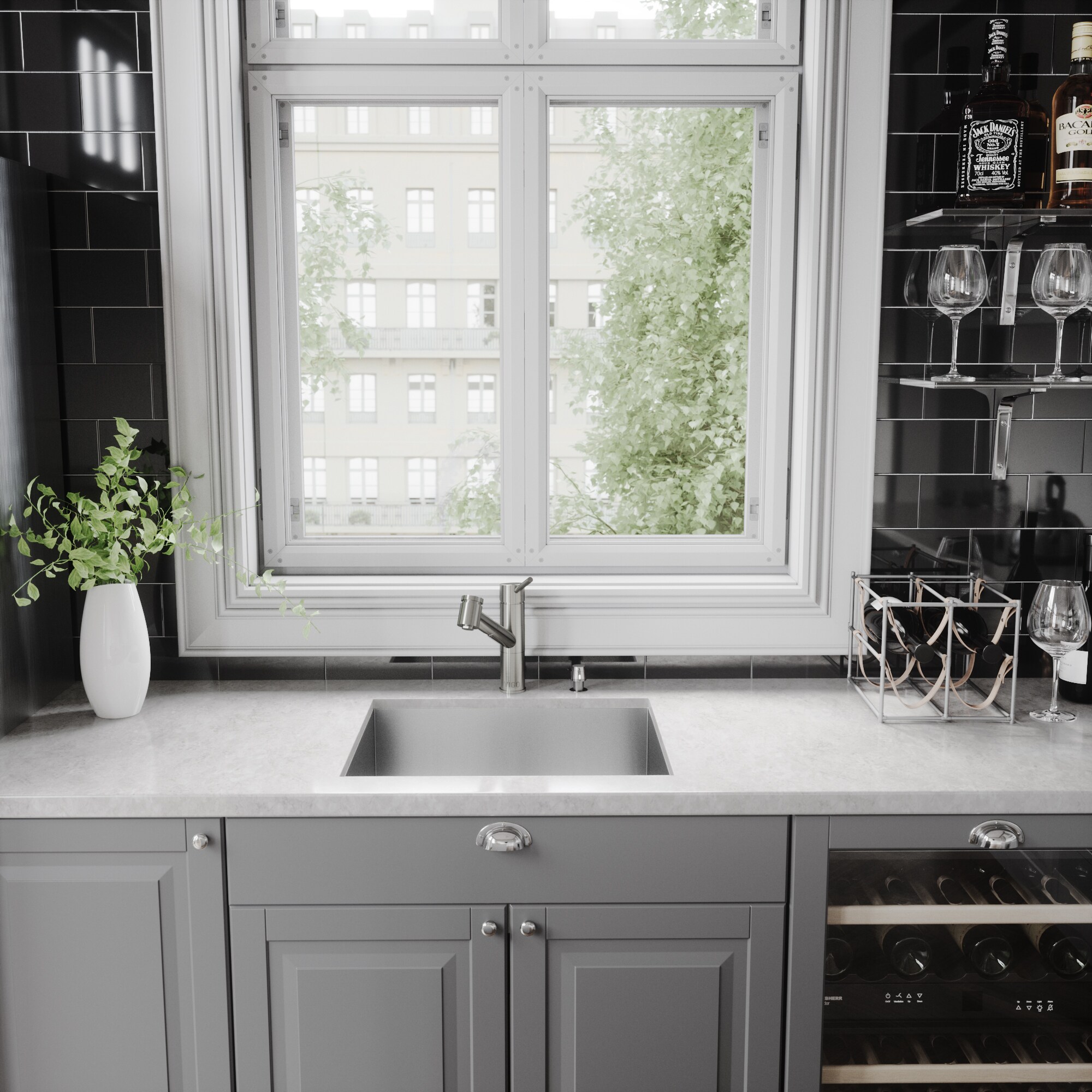 VIGO VG02021STK2 Kitchen-Faucets - View #5