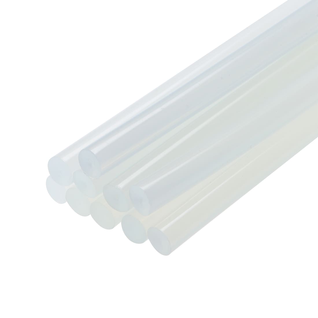 Unique Bargains Mini Hot Glue Gun Sticks 12-inch x 0.44-inch for Glue Guns Clear 10pcs #S25092300UX3144