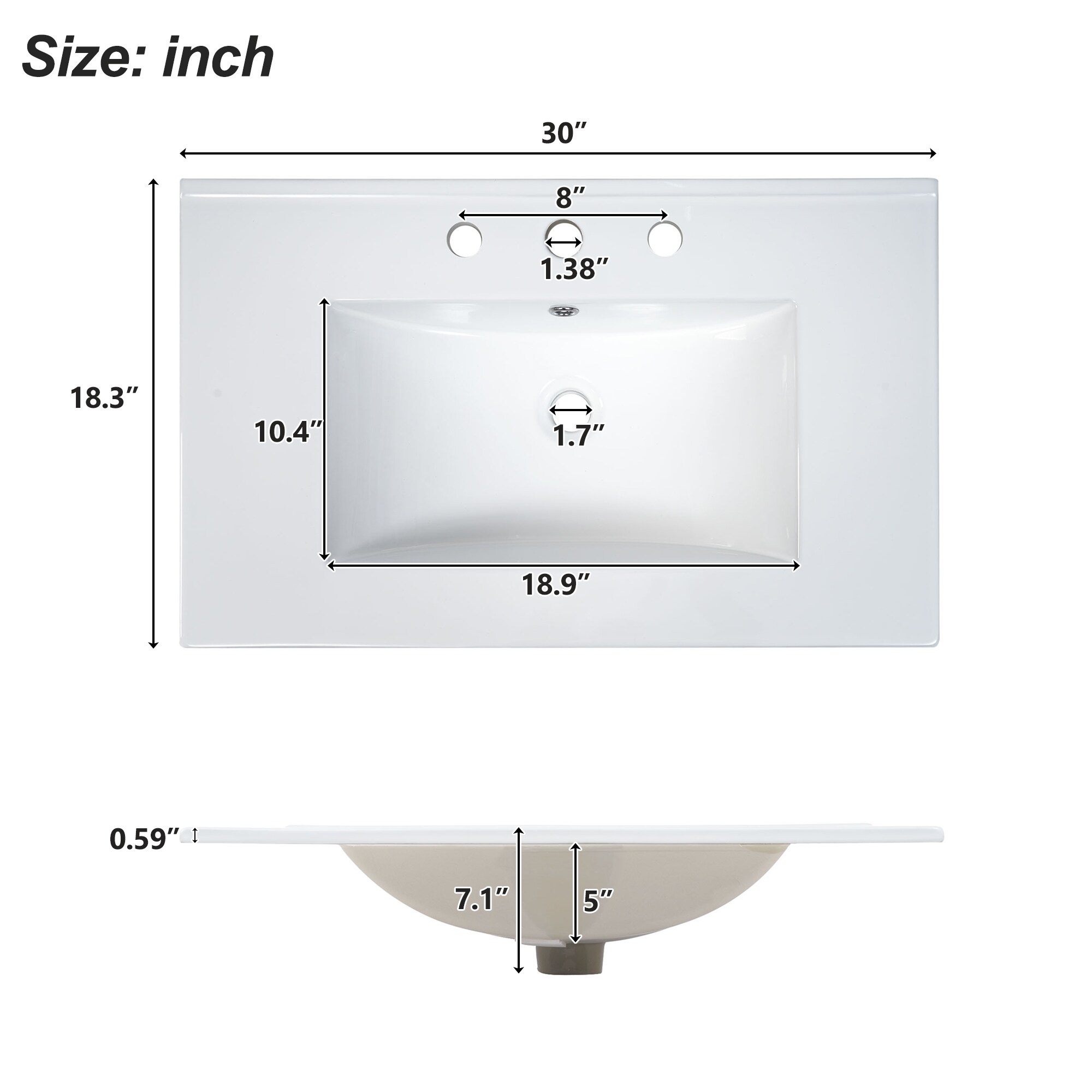 GDFStudio 345609 Bath-Vanity-Combo - View #7