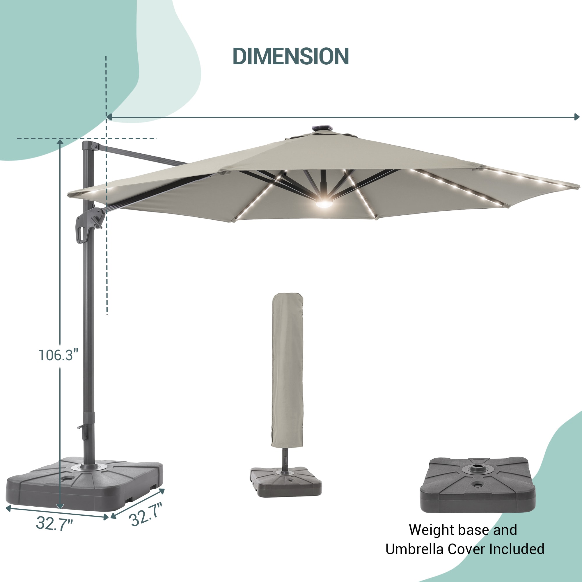 ACEGOSES LW-MCT-JC44GY Umbrellas-2 - View #11