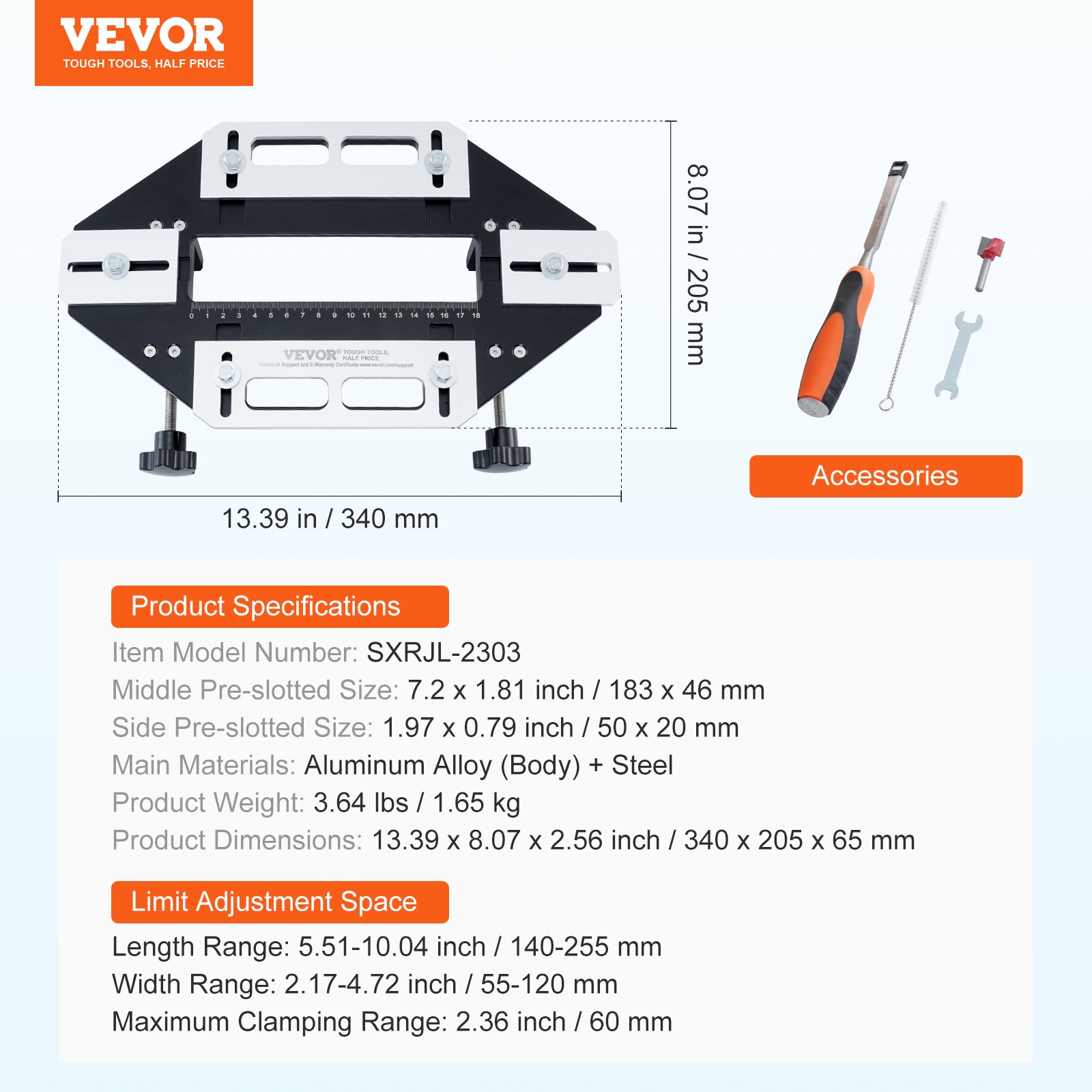 VEVOR JLDWKKQTSJLKNLYWYV0 Woodworking-Tool-Accessories - View #8