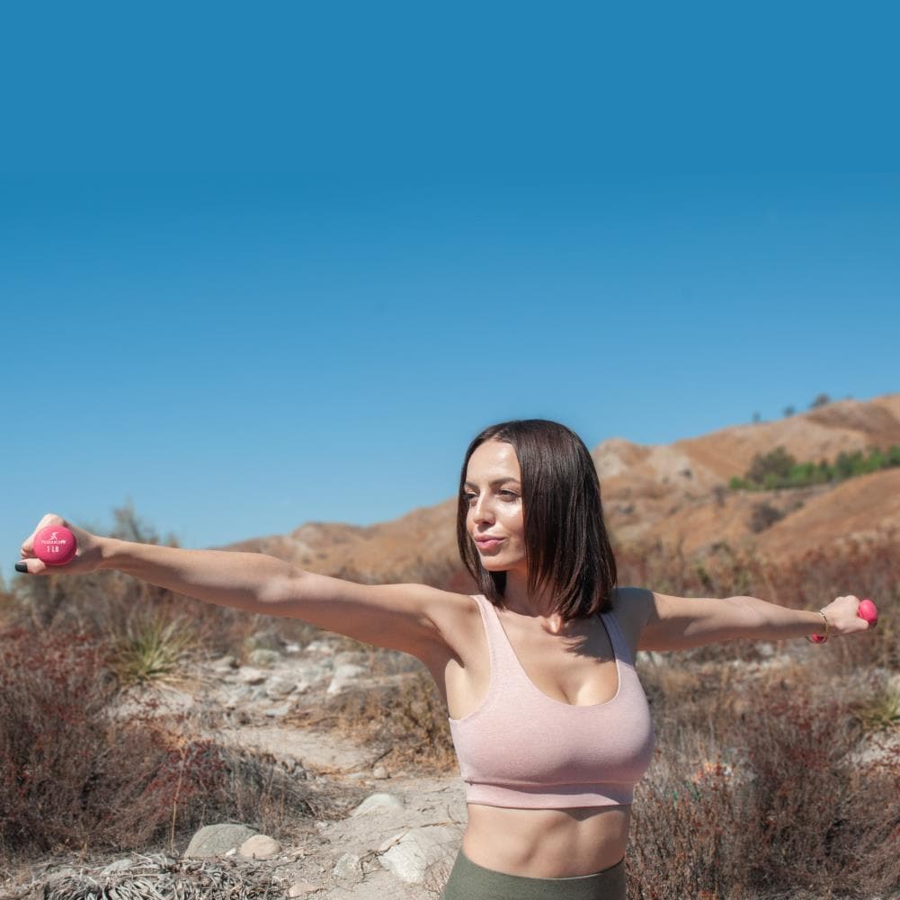 ProsourceFit PS1143PINK dumbbells - View #7