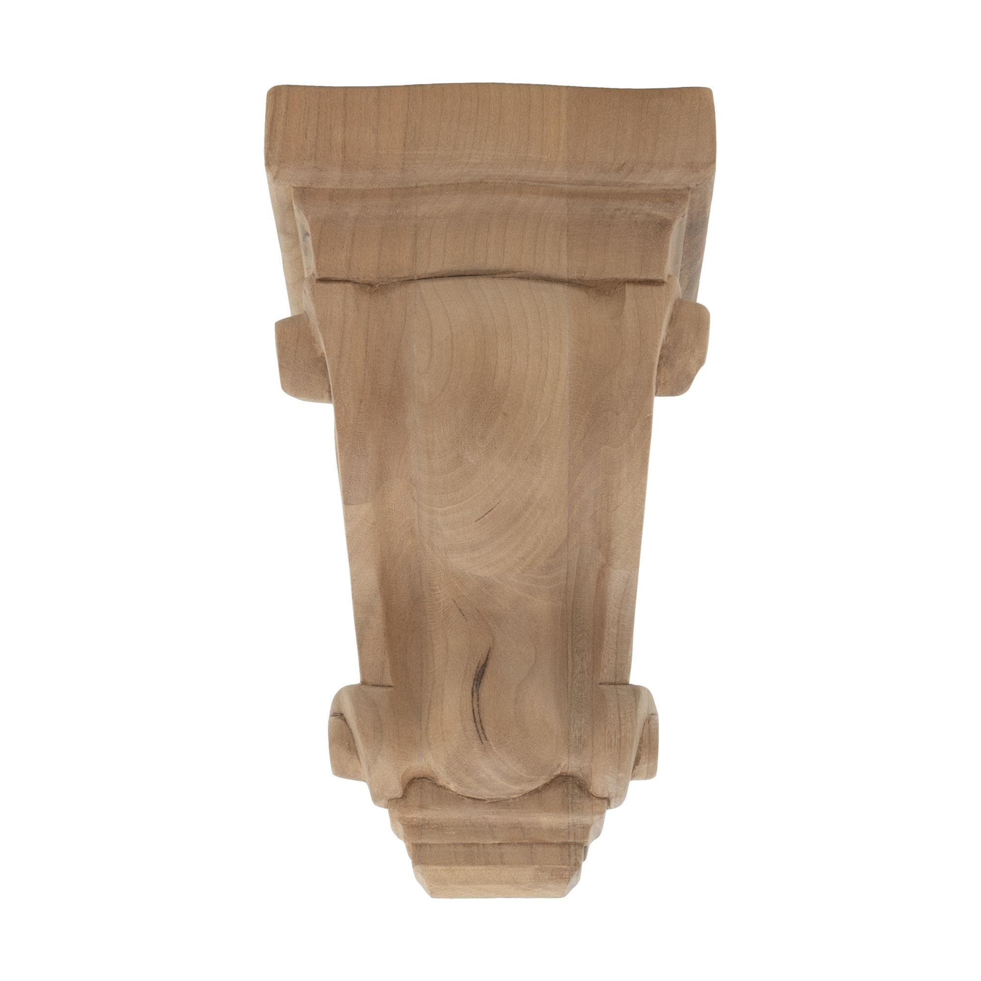 4.75" Cherry Finished Traditional Wood Corbel