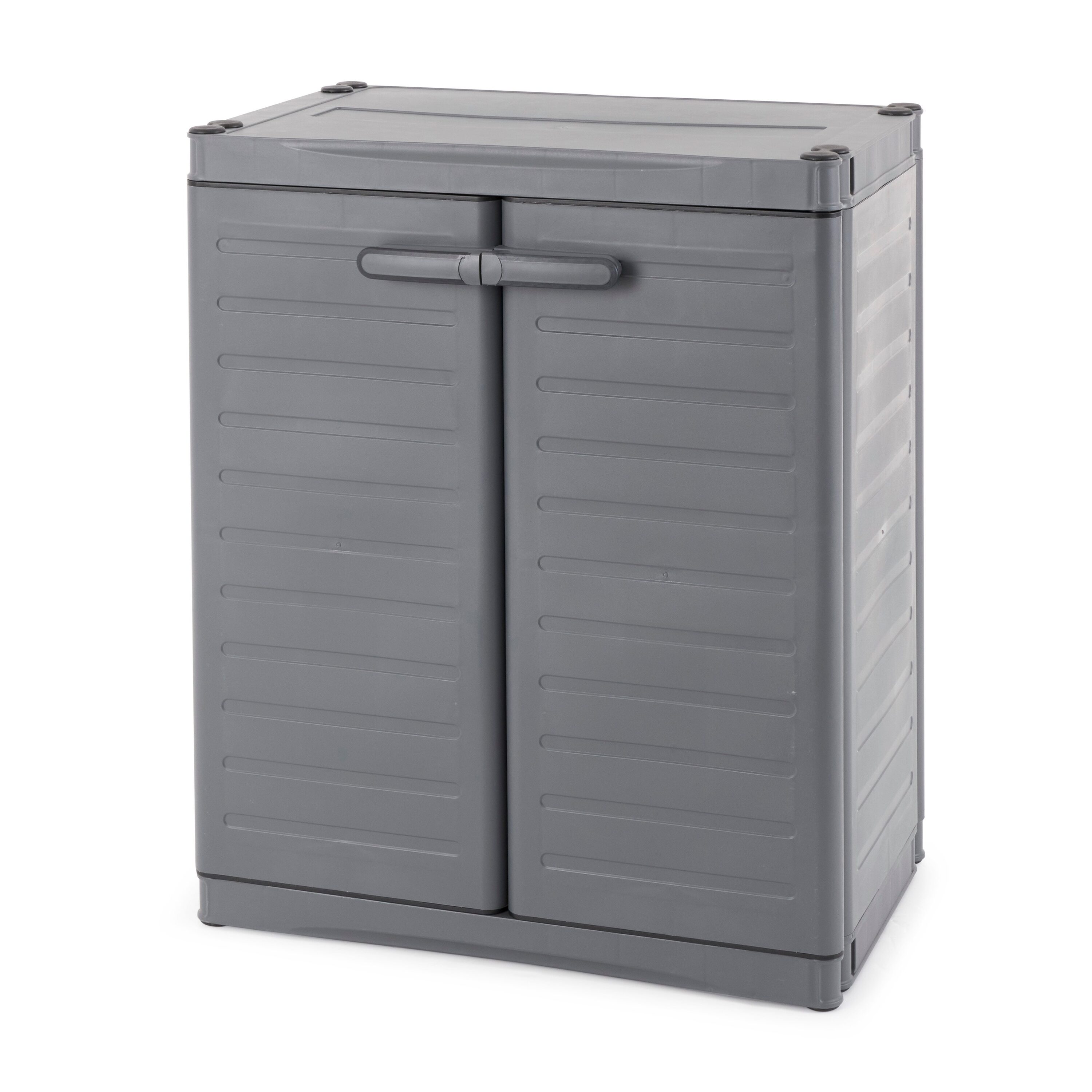 Gracious Living 290692 MaxIt Premium 2 Door Adjustable Metal Base Cabinet Organizer