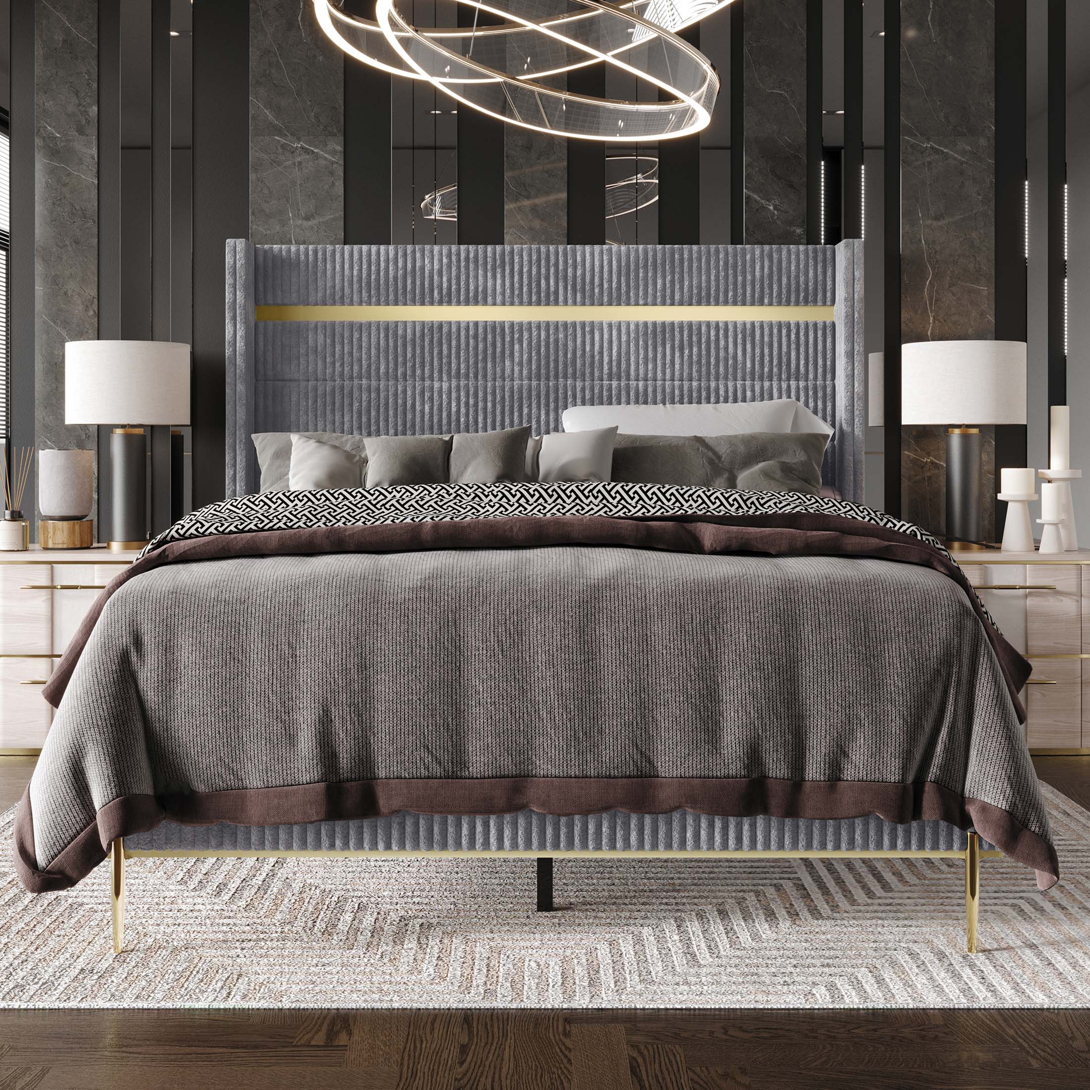 CasePiece C8406KUB-GY-VV beds - View #2