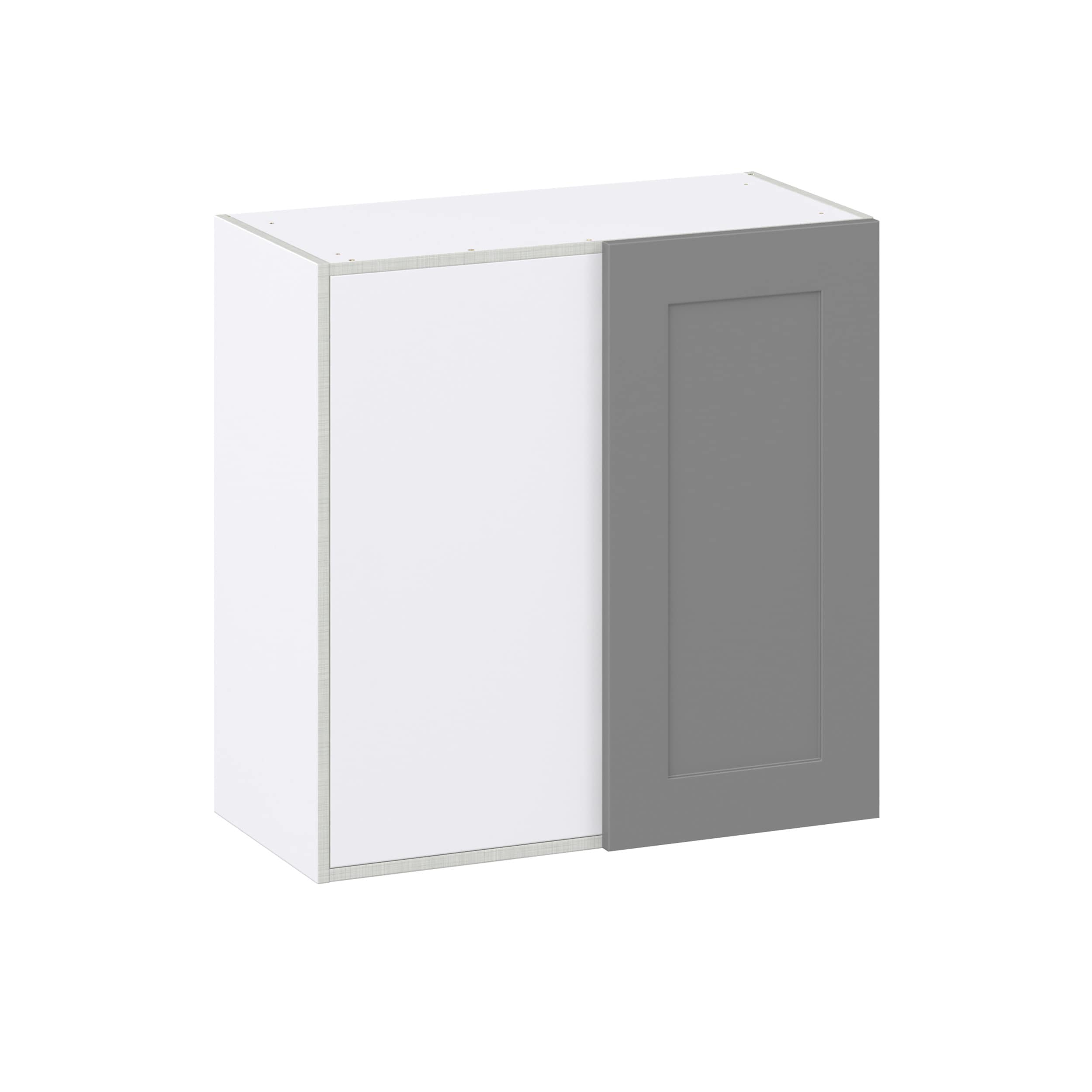 Hugo&Borg DSWB3030-BM Beaumont 30-in W x 30-in H x 14-in D Slate Gray Blind Blind Wall Fully assembled Cabinet (Recessed Panel Shaker)