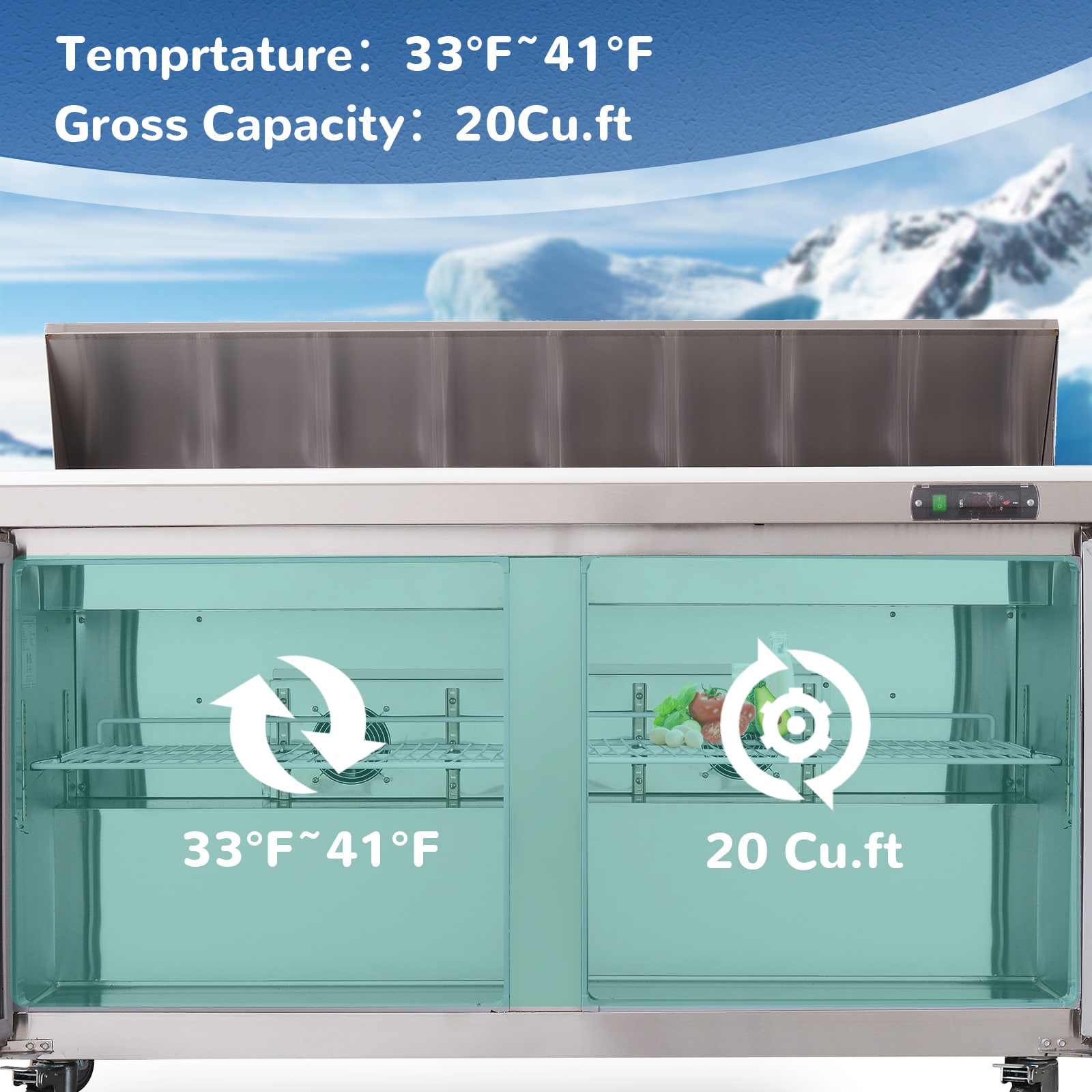 Jeremy Cass GWCLWASH81 Commercial-Refrigerators - View #6