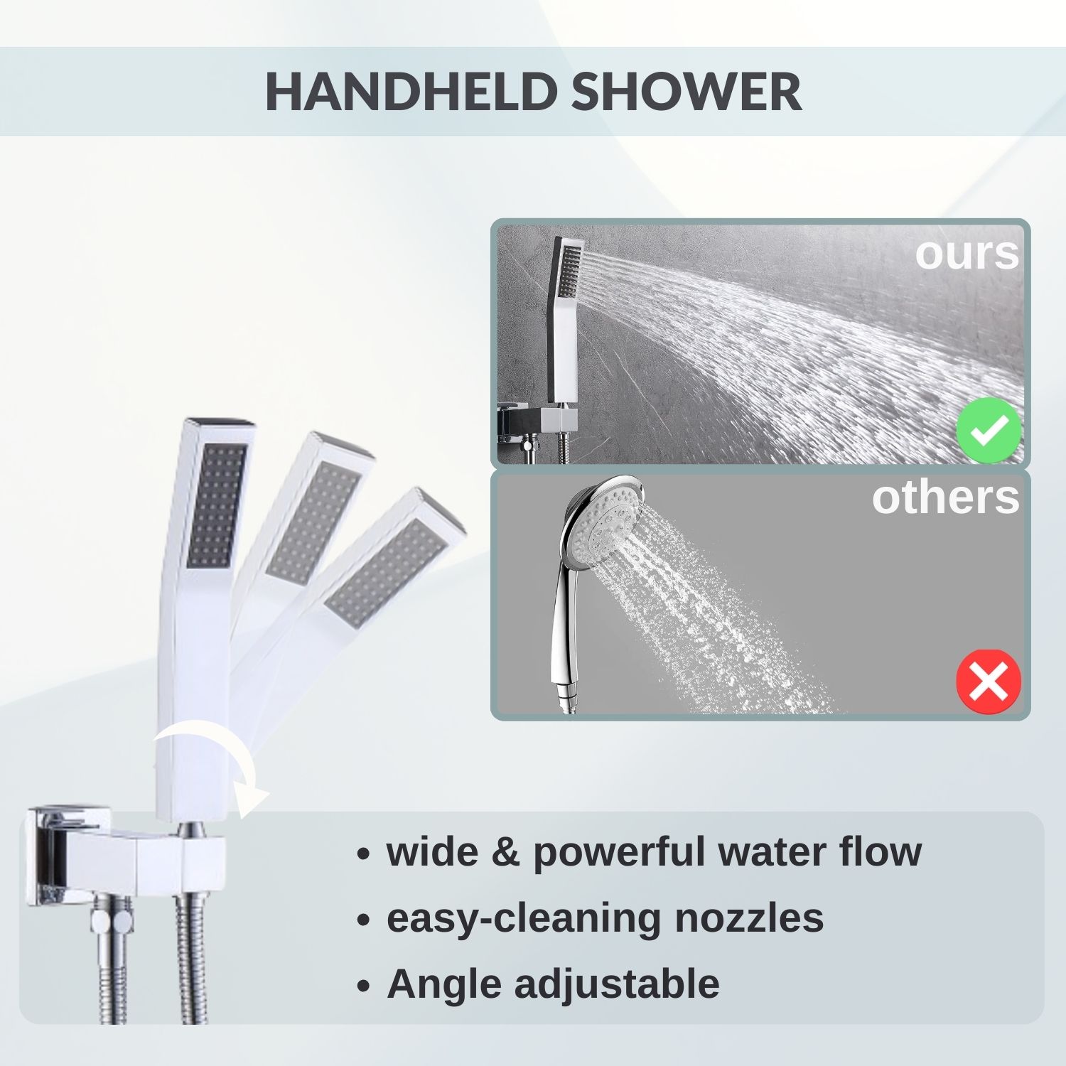 waterpar WPLO-SH12 Showerhead-Bar-Panels - View #7