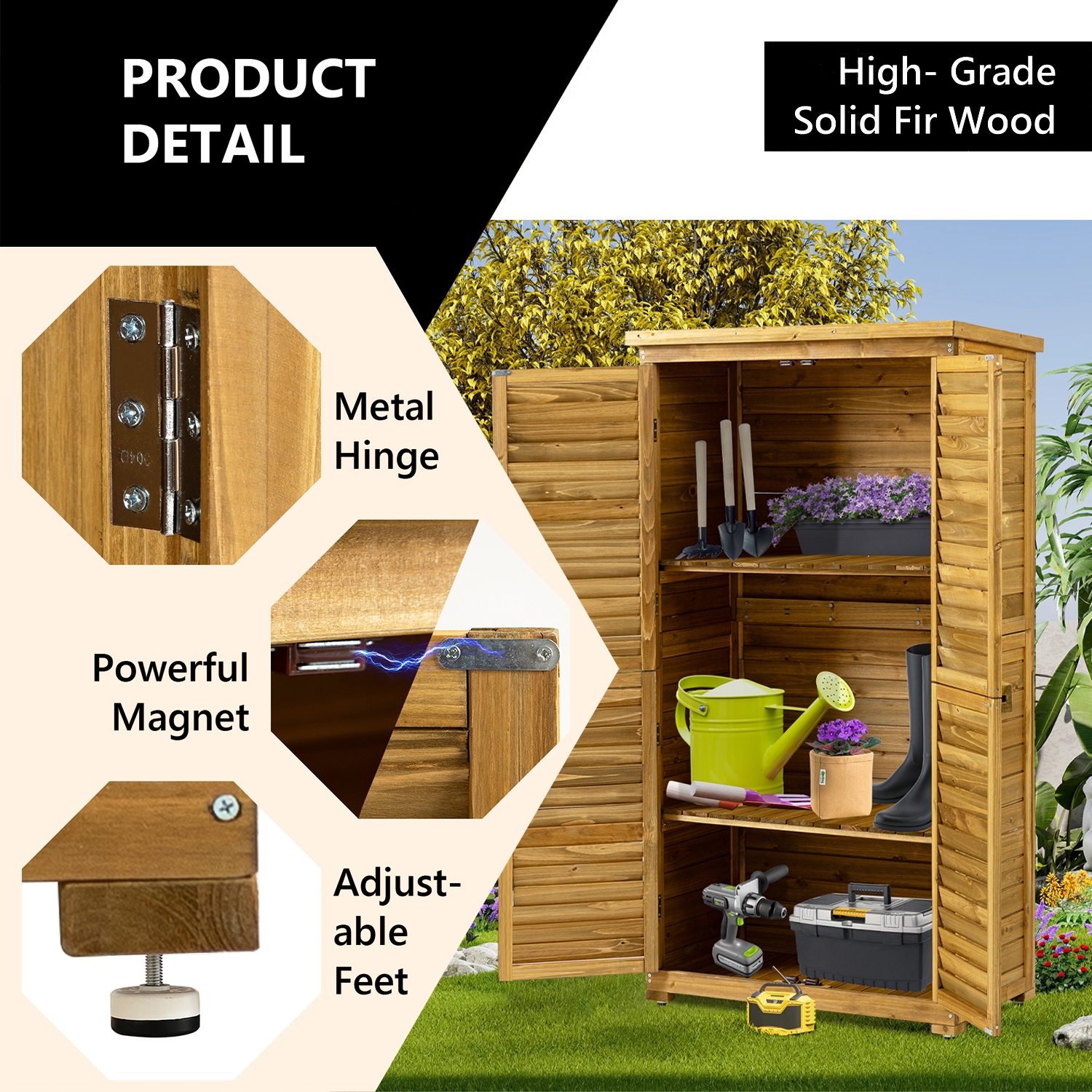 Maincraft D01-OSS26 Wood-Storage-Buildings - View #6